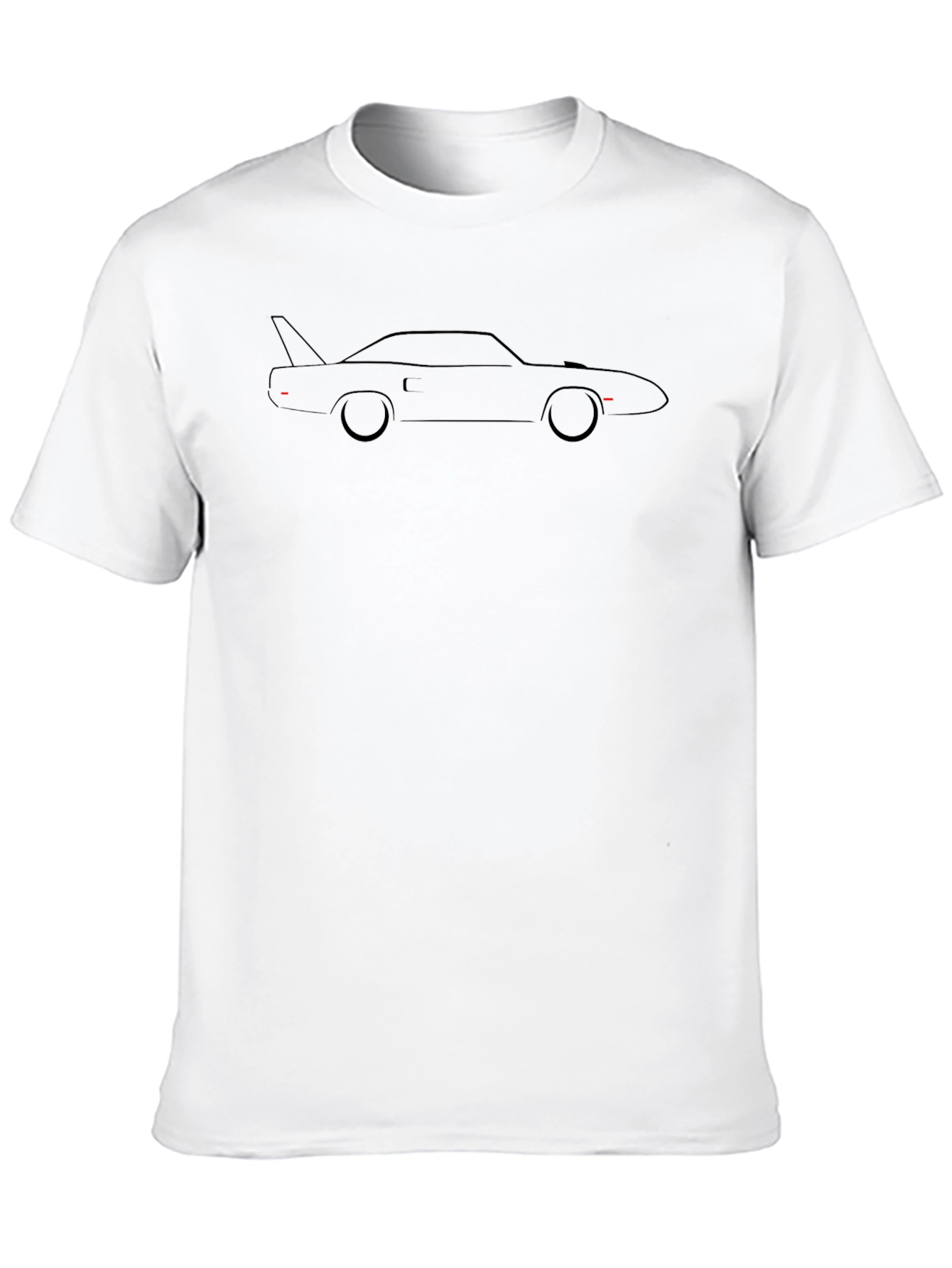 Car Silhouette Black T-Shirt