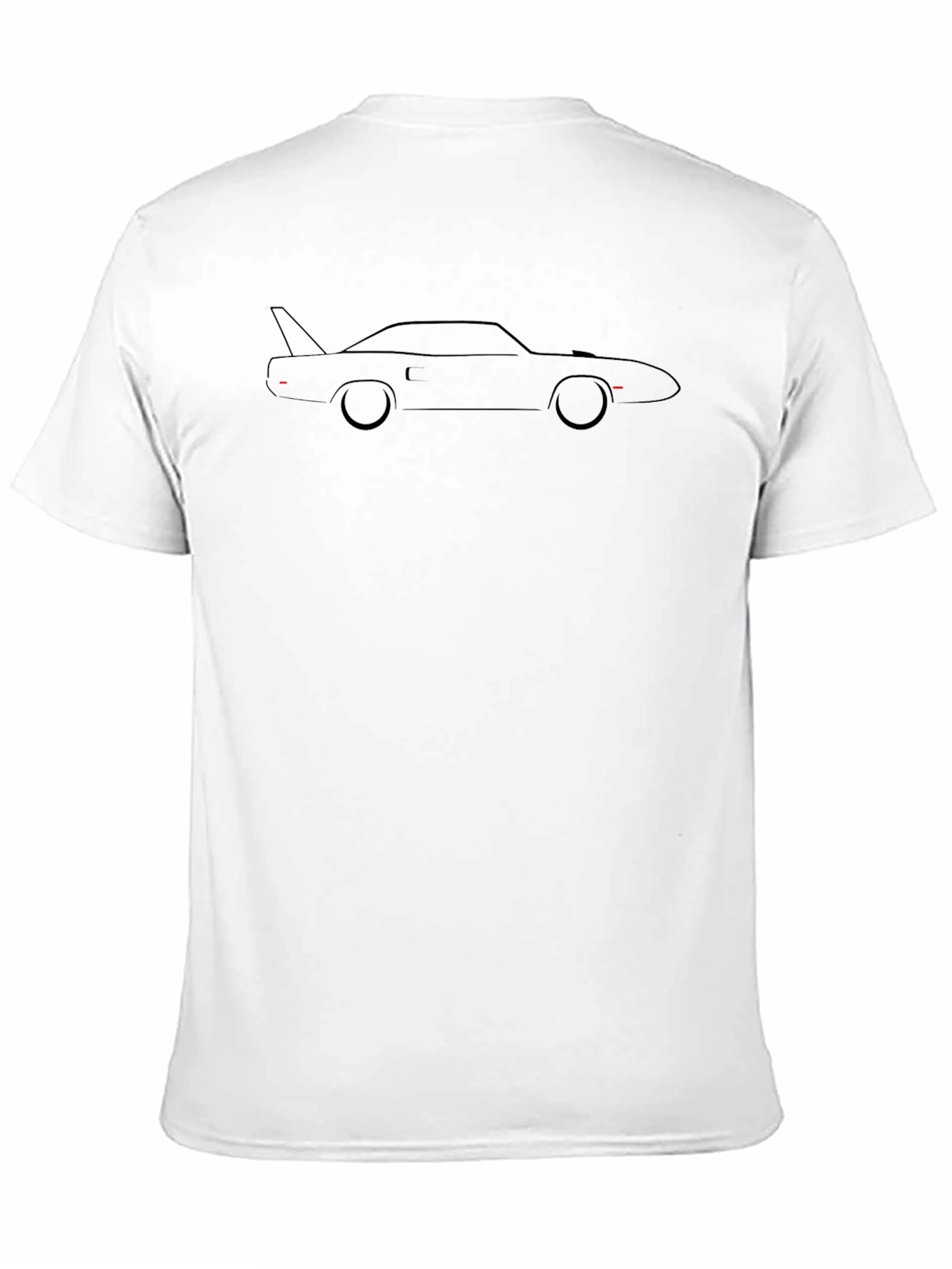 Car Silhouette Black T-Shirt