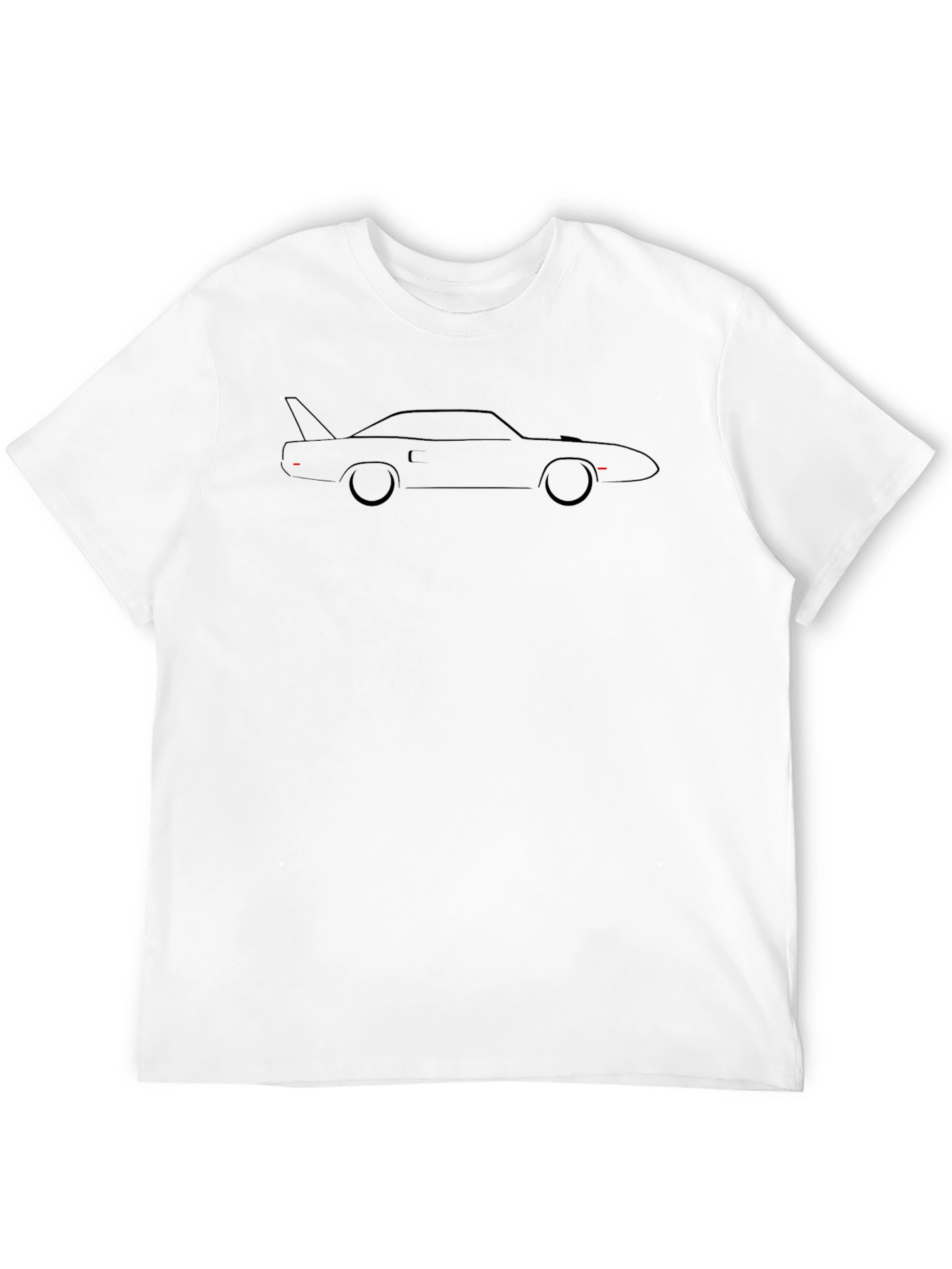 Car Silhouette Black T-Shirt