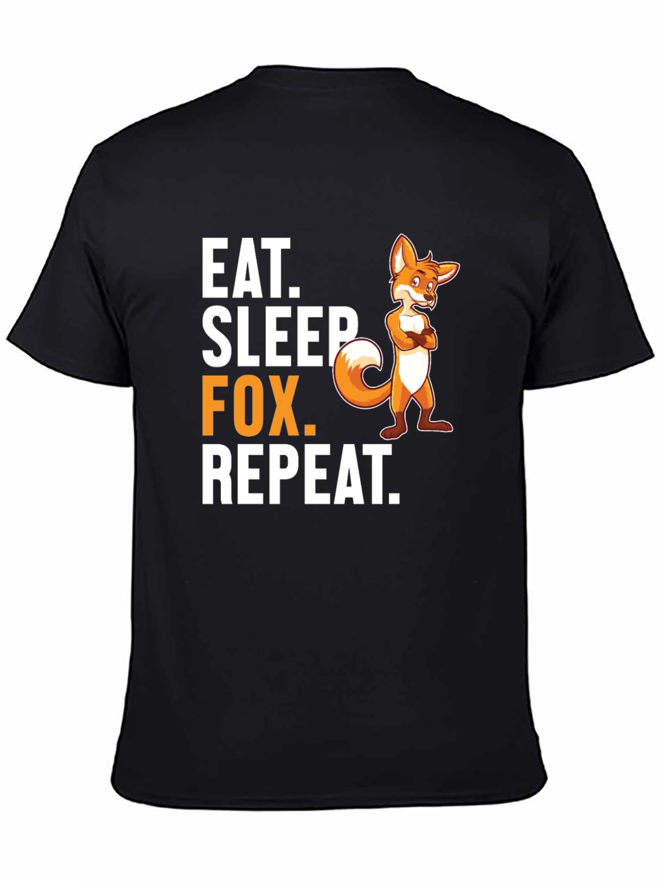 Eat Sleep Fox Repeat T-Shirt