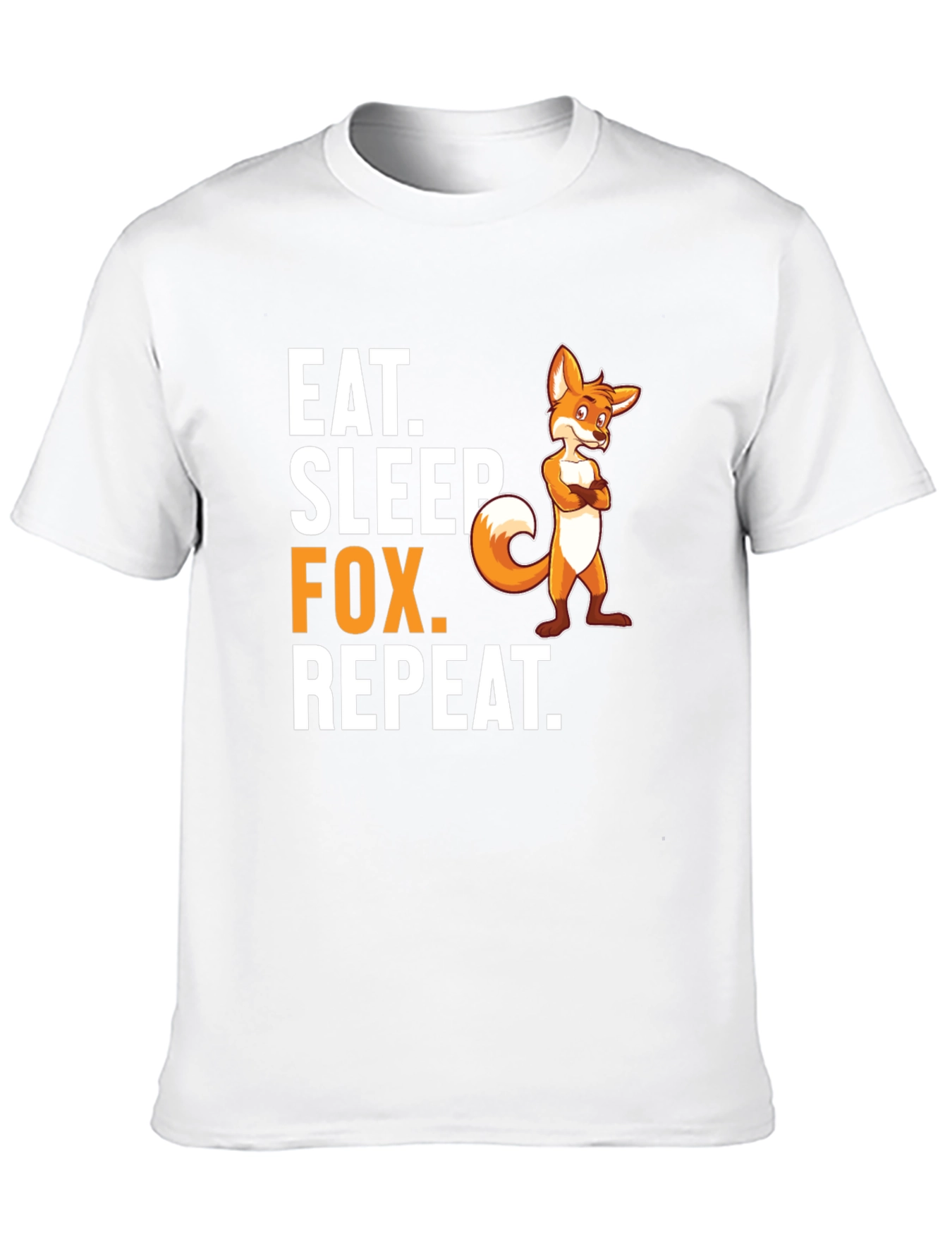 Eat Sleep Fox Repeat T-Shirt