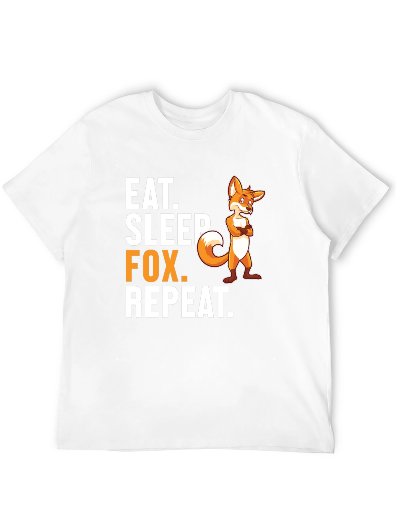 Eat Sleep Fox Repeat T-Shirt