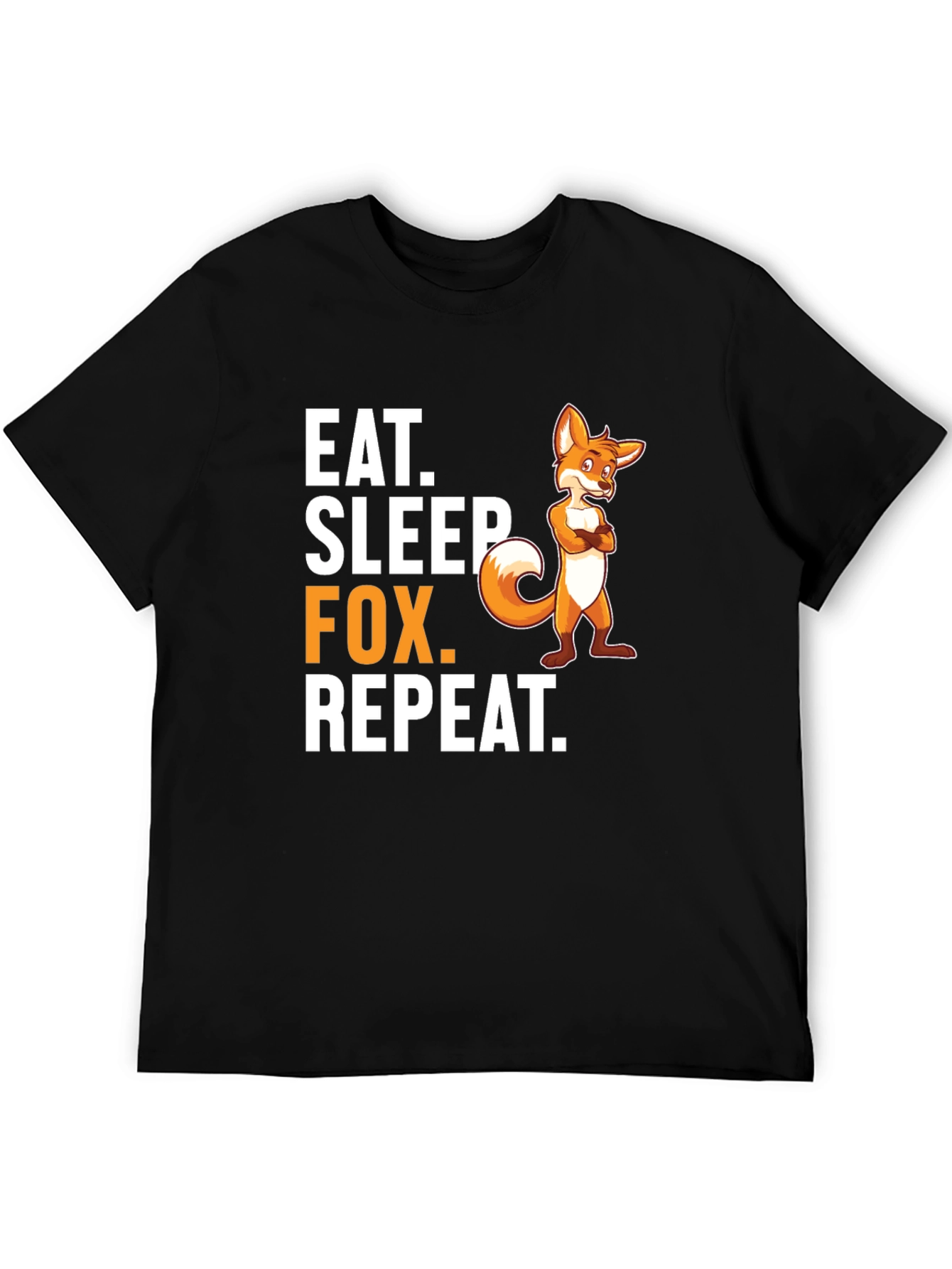 Eat Sleep Fox Repeat T-Shirt