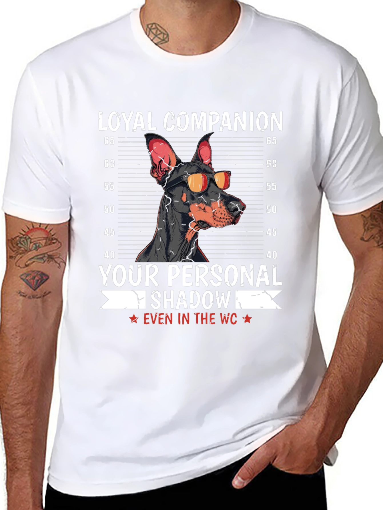 Loyal Companion Dog Graphic Tee