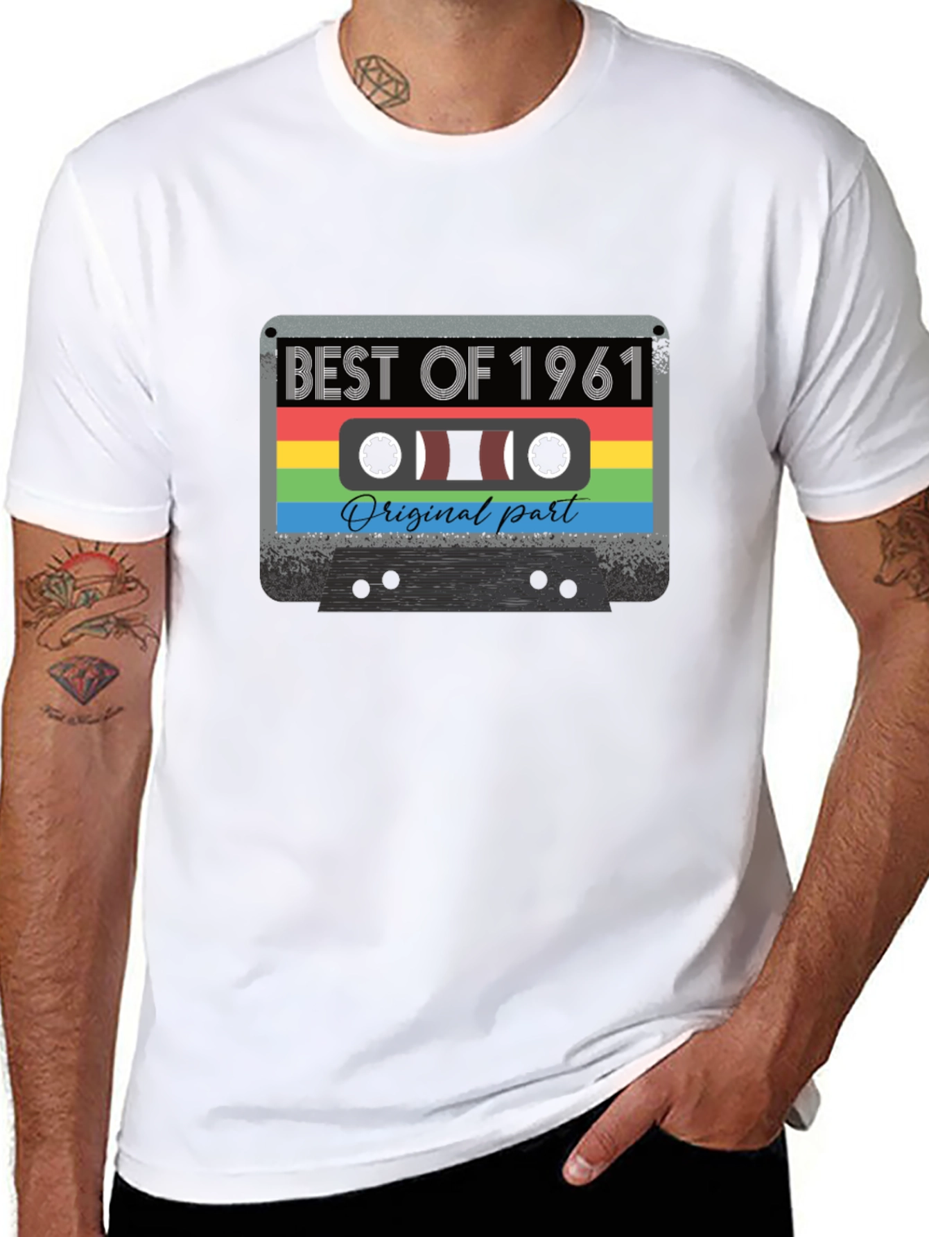 Best of 1961 Cassette Tape Graphic T-Shirt