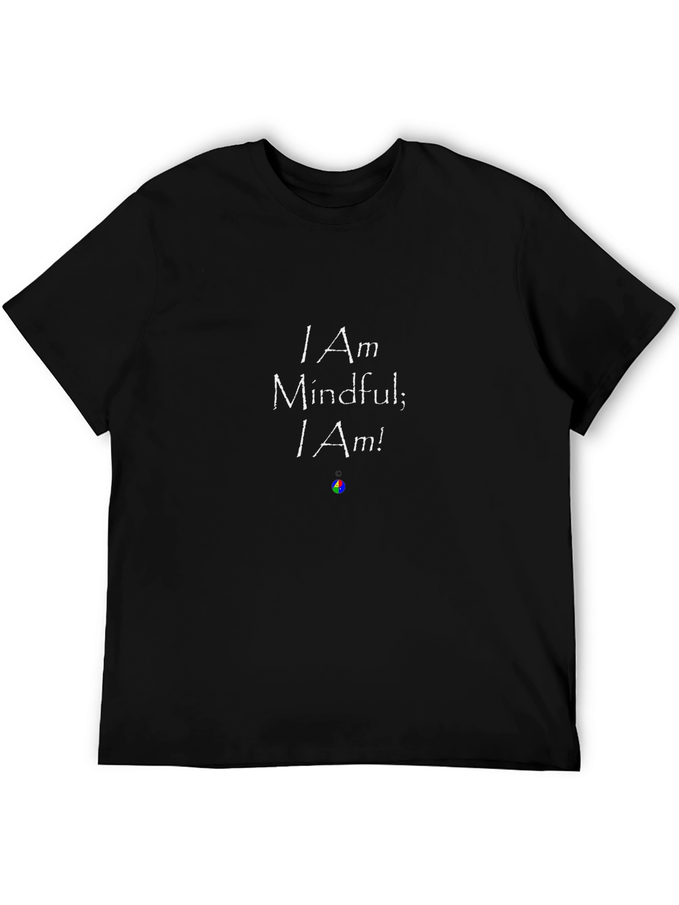 Mindful Statement Black T-Shirt