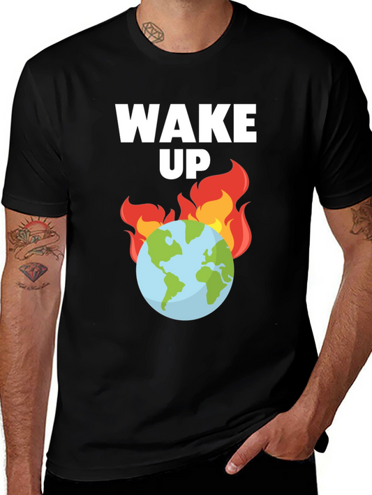 Wake Up Global Warming T-Shirt