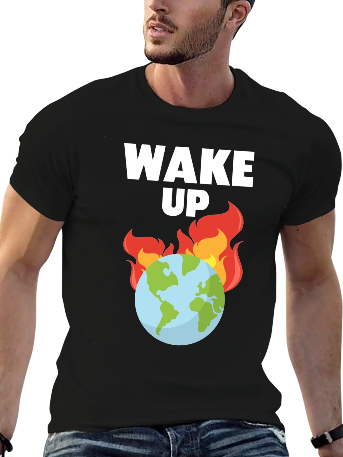 Wake Up Global Warming T-Shirt