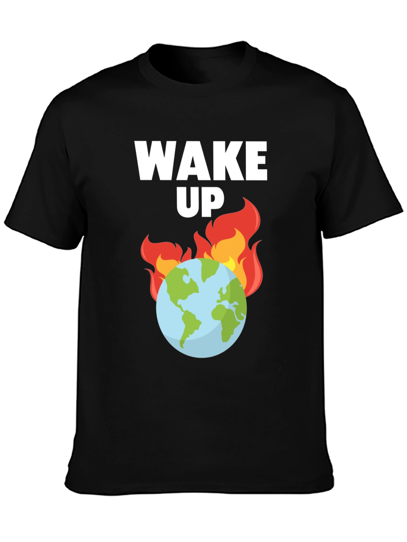 Wake Up Global Warming T-Shirt