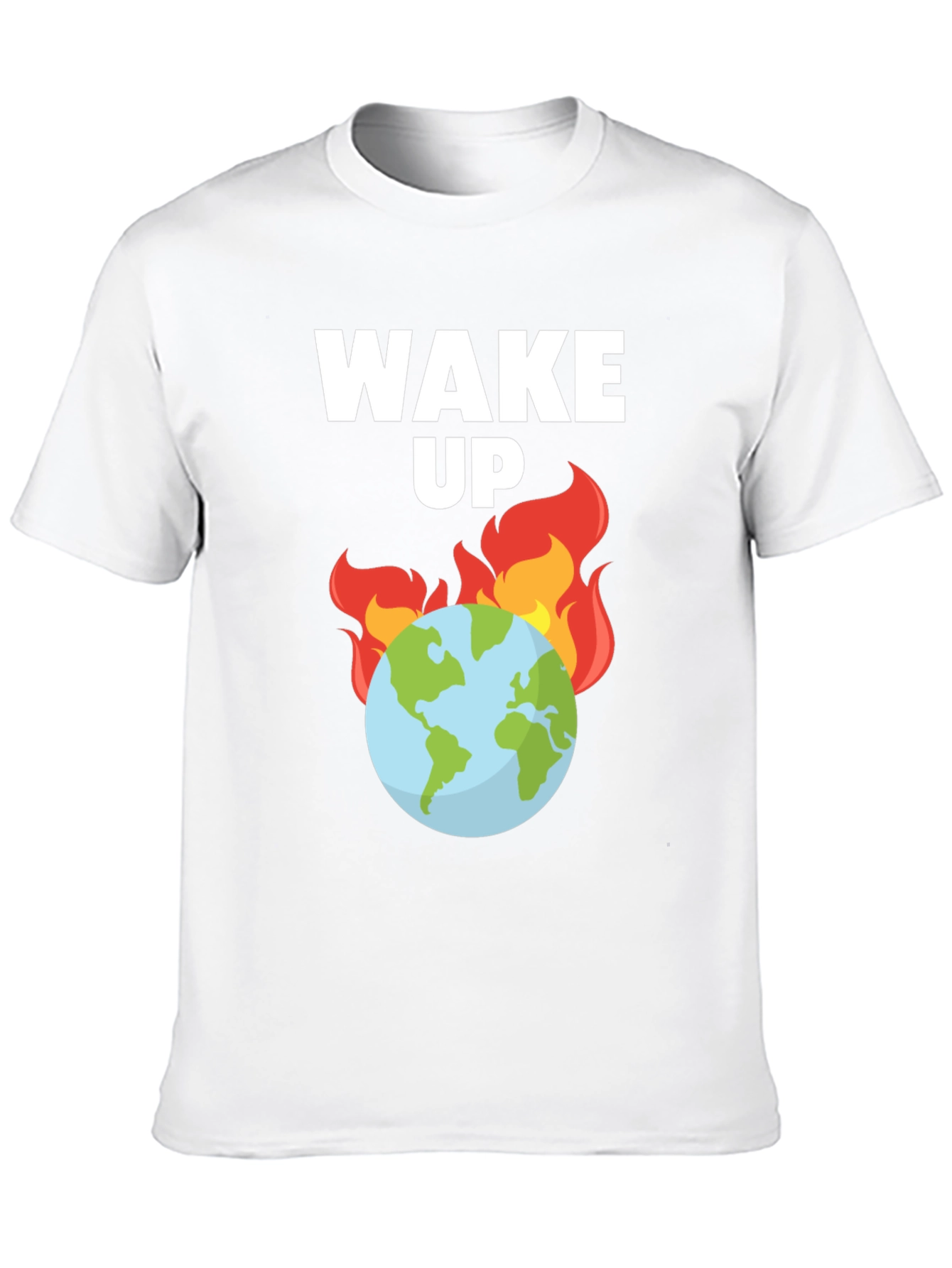 Wake Up Global Warming T-Shirt