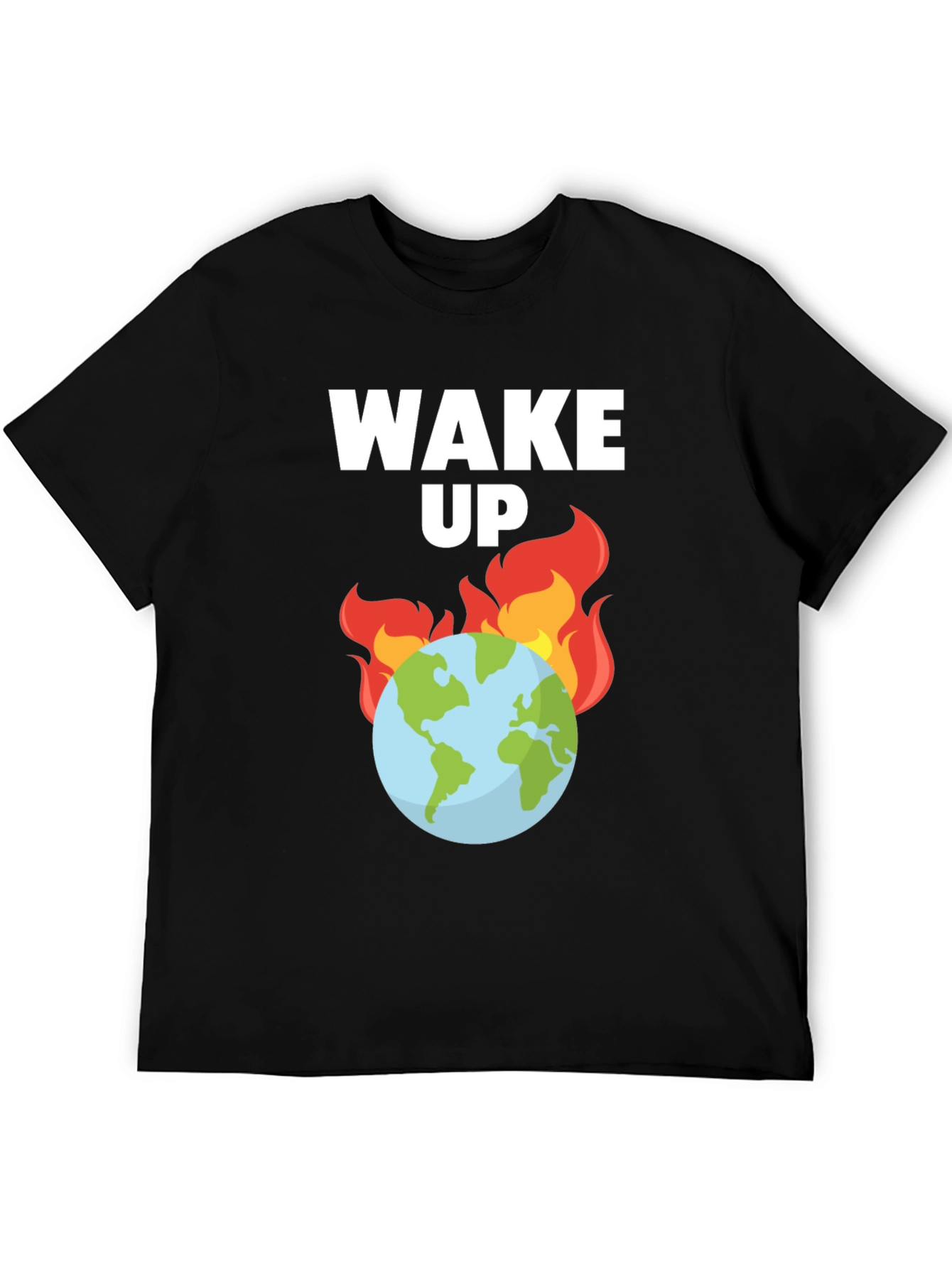 Wake Up Global Warming T-Shirt