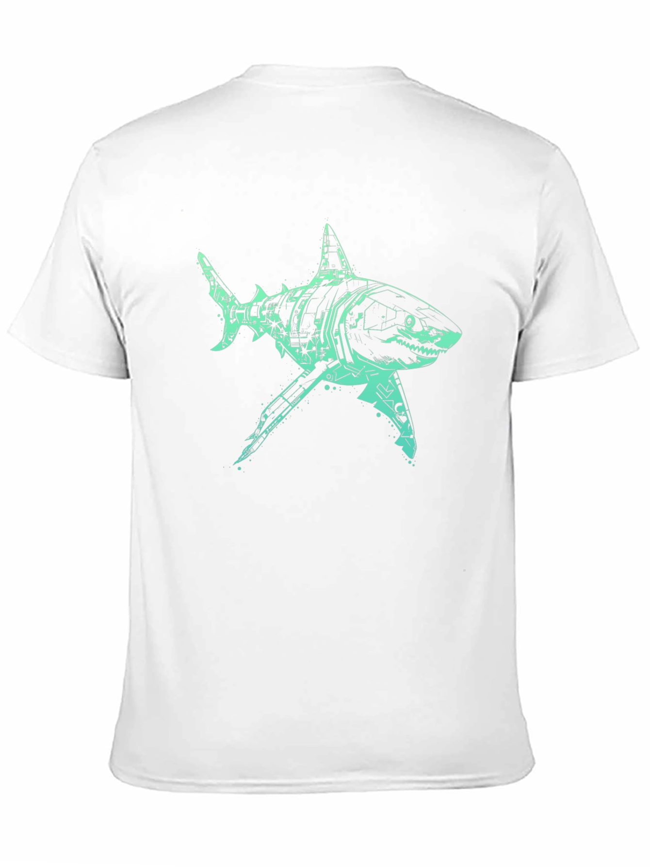 Tech Shark Graphic Tee - Mens Black T-Shirt