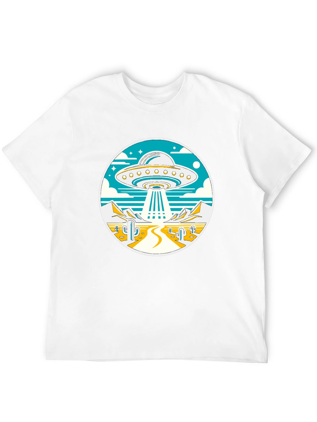 UFO Desert Abduction T-Shirt