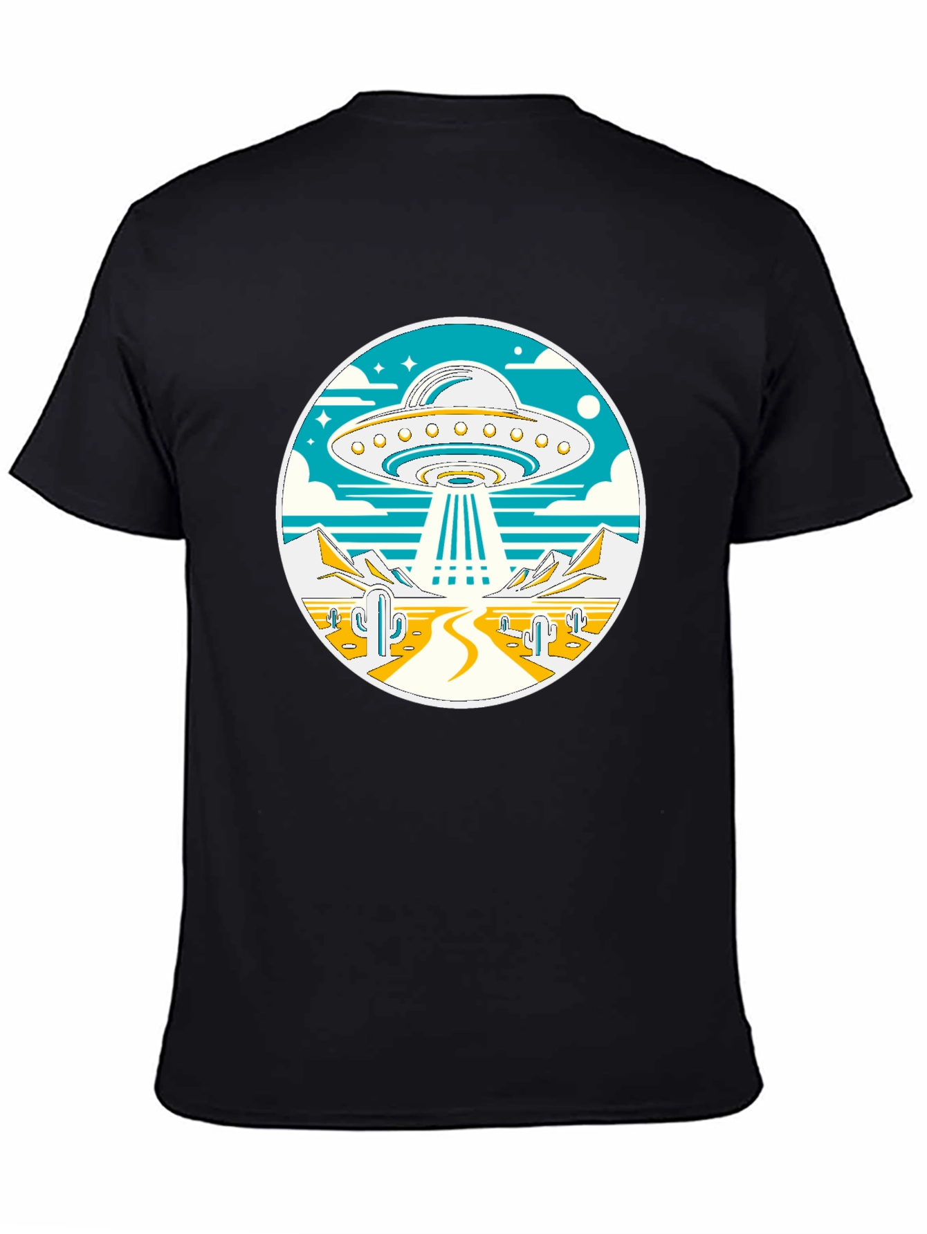 UFO Desert Abduction T-Shirt