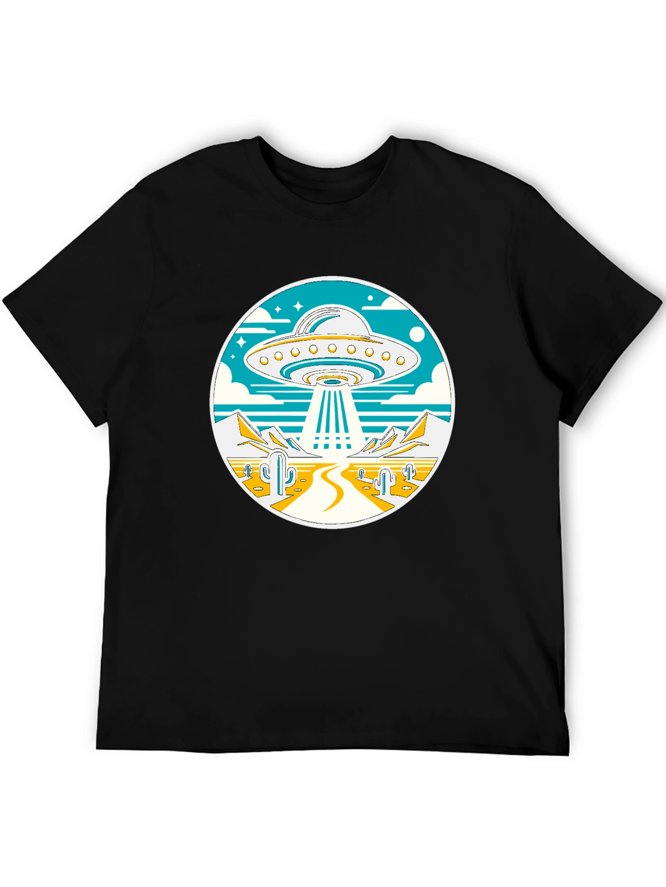 UFO Desert Abduction T-Shirt