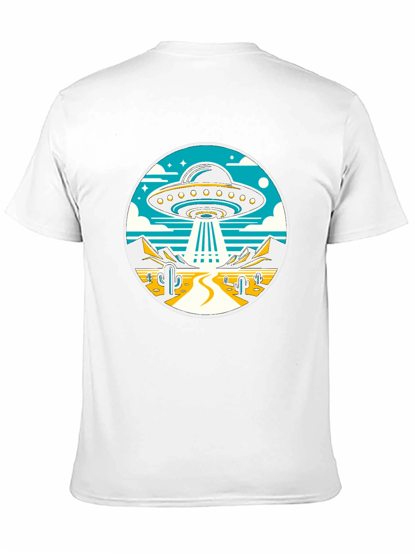 UFO Desert Abduction T-Shirt