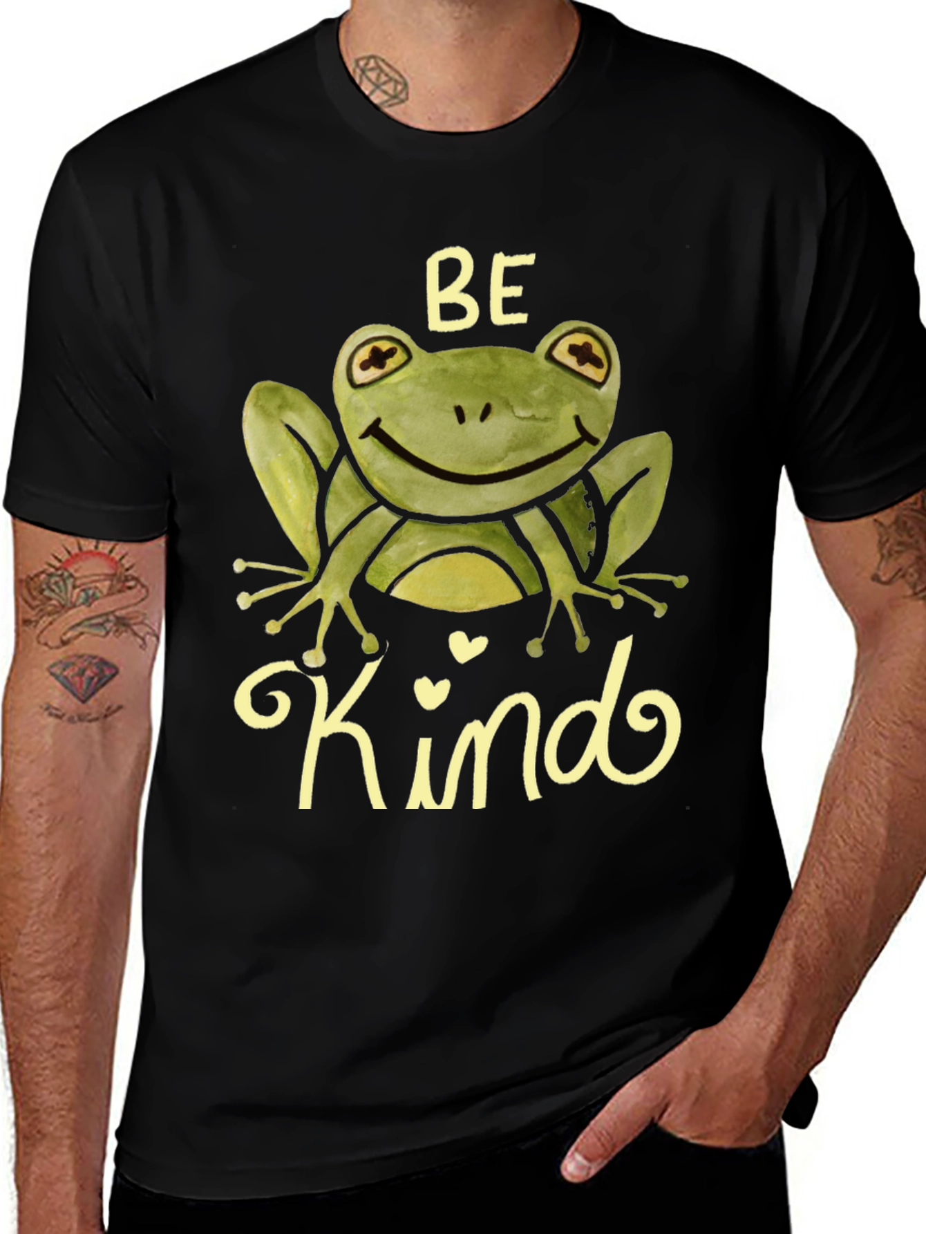 Be Kind Frog T-Shirt - Cute Graphic Tee