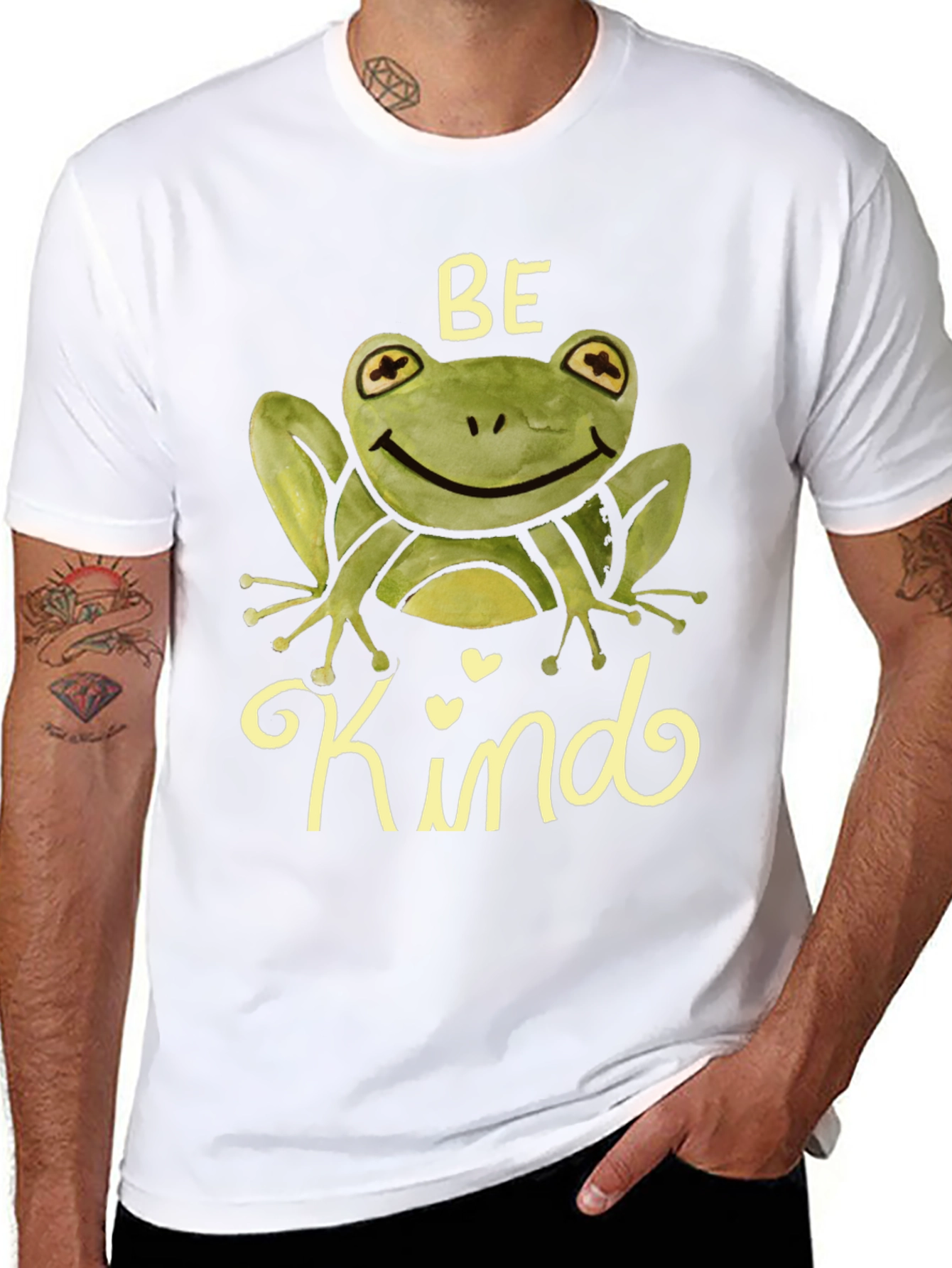 Be Kind Frog T-Shirt - Cute Graphic Tee