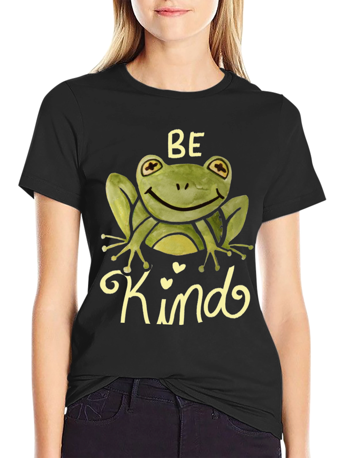 Be Kind Frog T-Shirt - Cute Graphic Tee