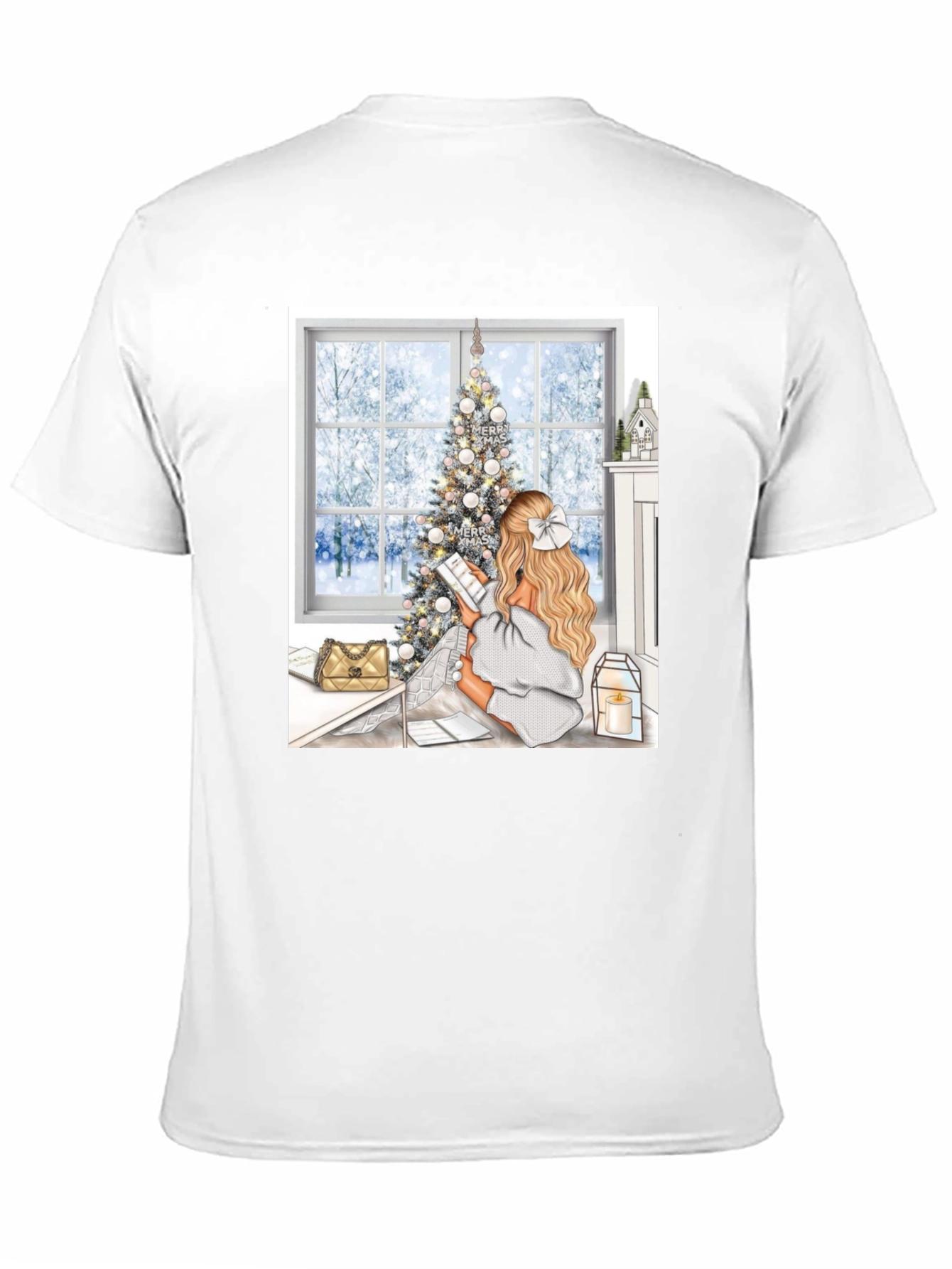 Christmas Girl T-Shirt - Holiday Season Fashion
