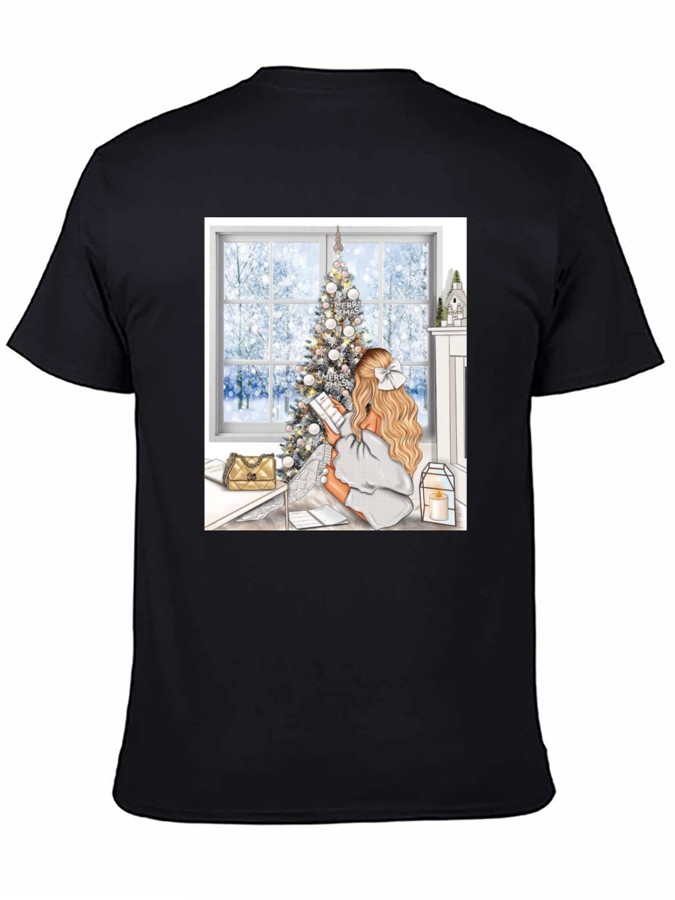 Christmas Girl T-Shirt - Holiday Season Fashion