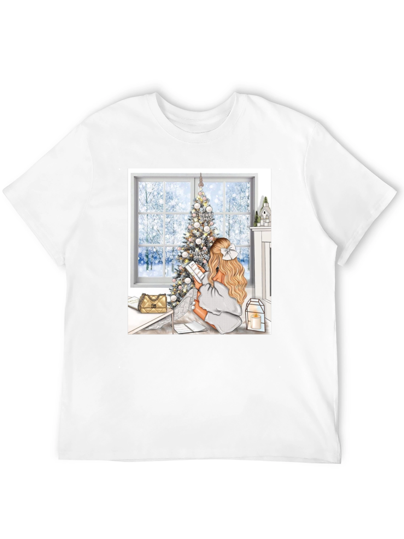 Christmas Girl T-Shirt - Holiday Season Fashion