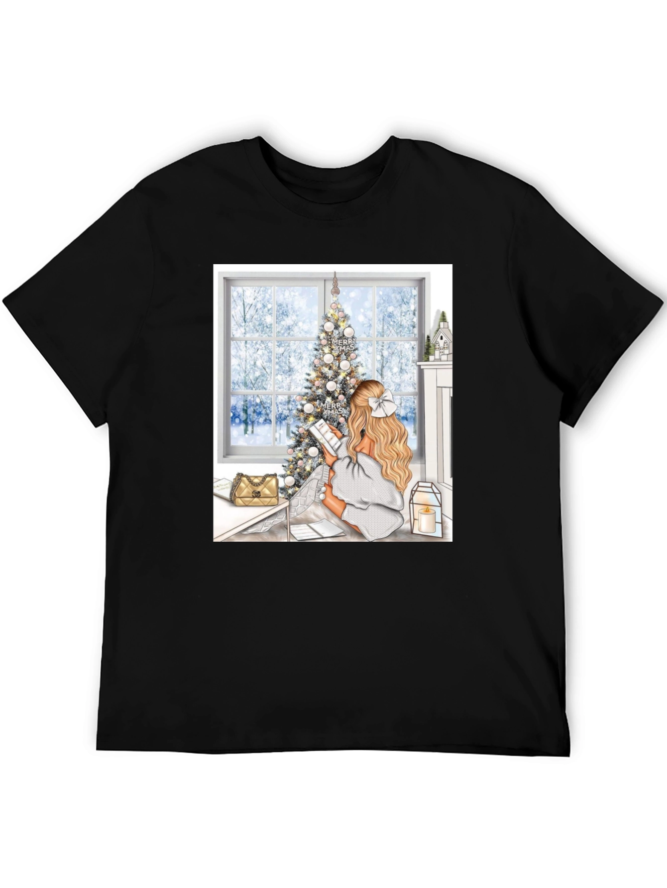 Christmas Girl T-Shirt - Holiday Season Fashion