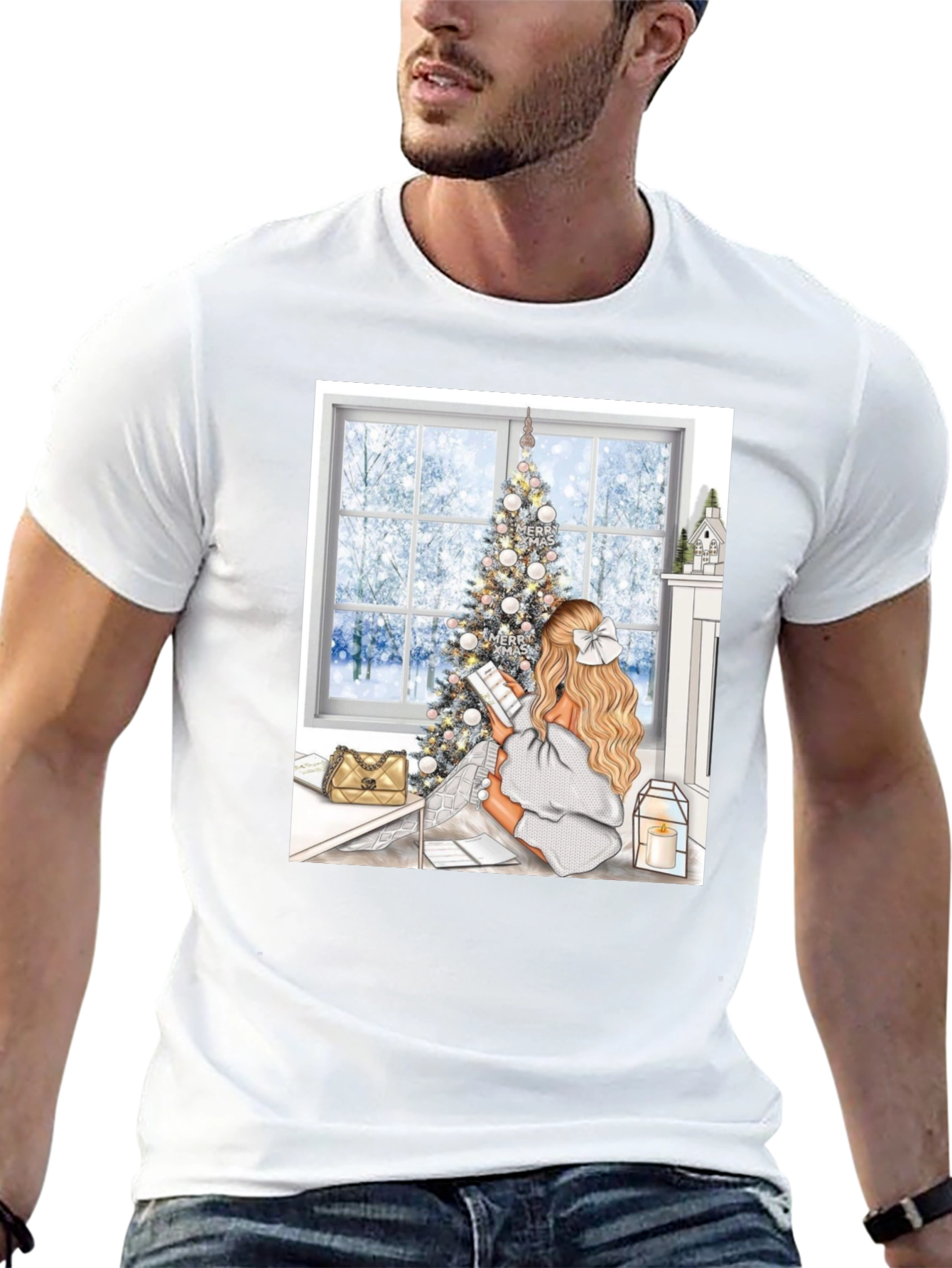 Christmas Girl T-Shirt - Holiday Season Fashion