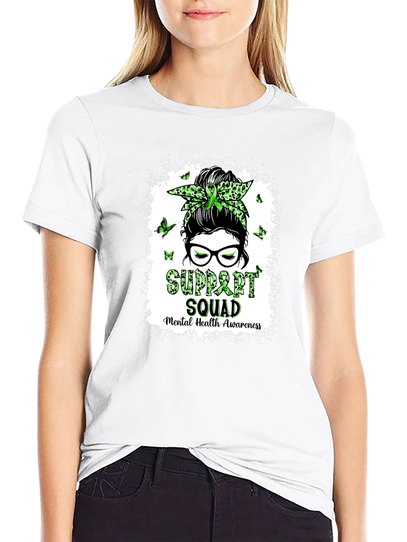 Support Squad Mental Health Awareness Graphic Tee
