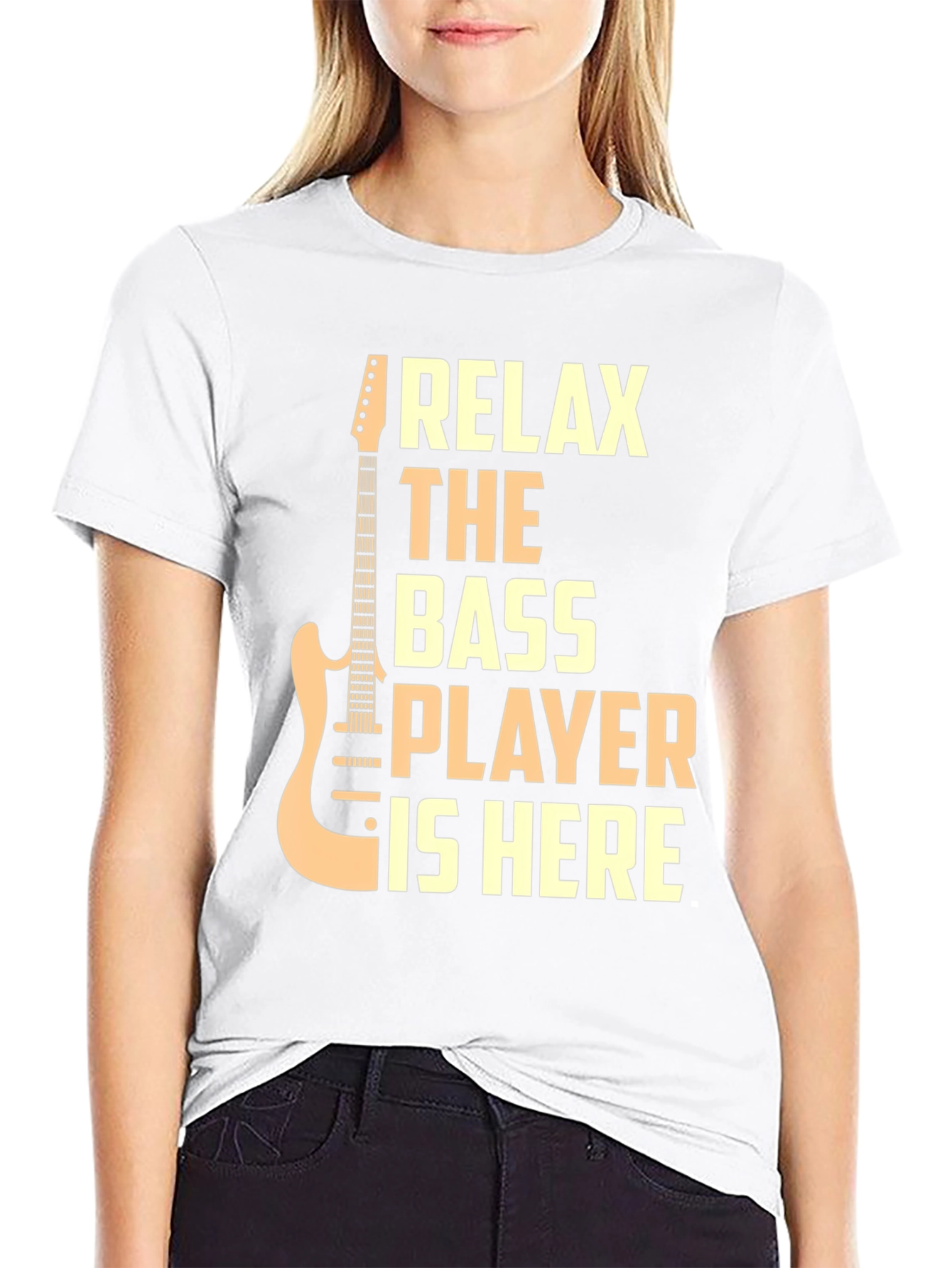 Relax The Bass Player Is Here Graphic T-Shirt