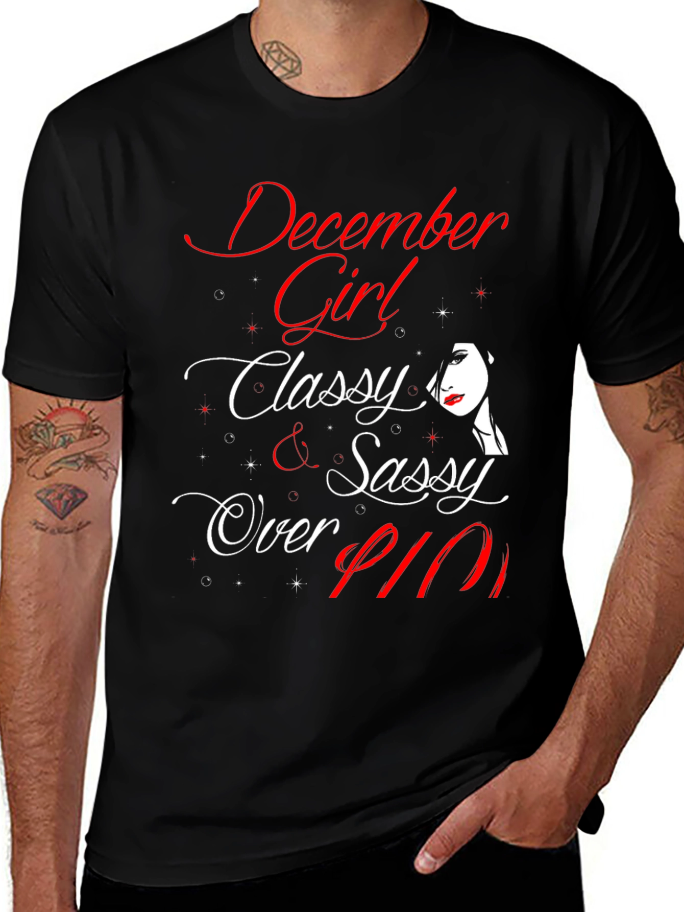 December Girl Classy & Sassy Over Fifty T-Shirt