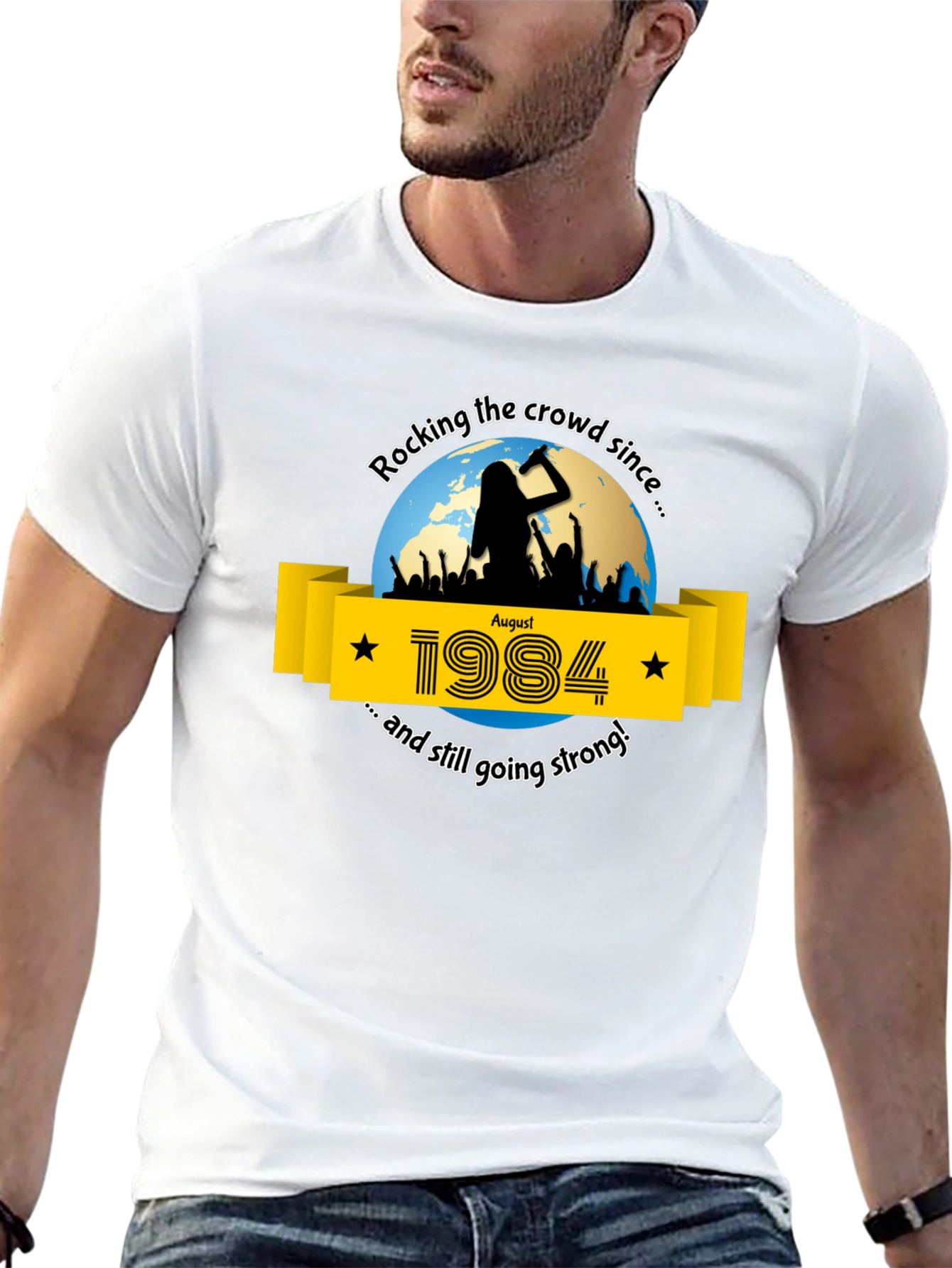 Rocking Since 1984 Graphic Tee