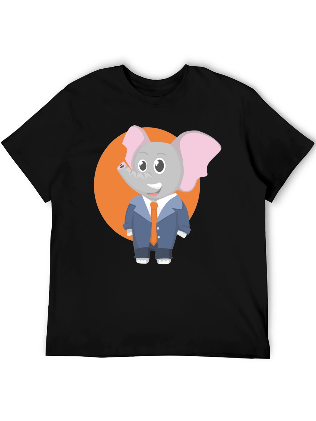 Elephant in Suit T-Shirt - Mens Graphic Tee