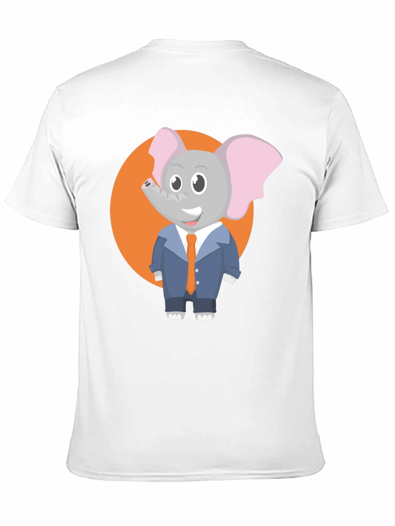 Elephant in Suit T-Shirt - Mens Graphic Tee