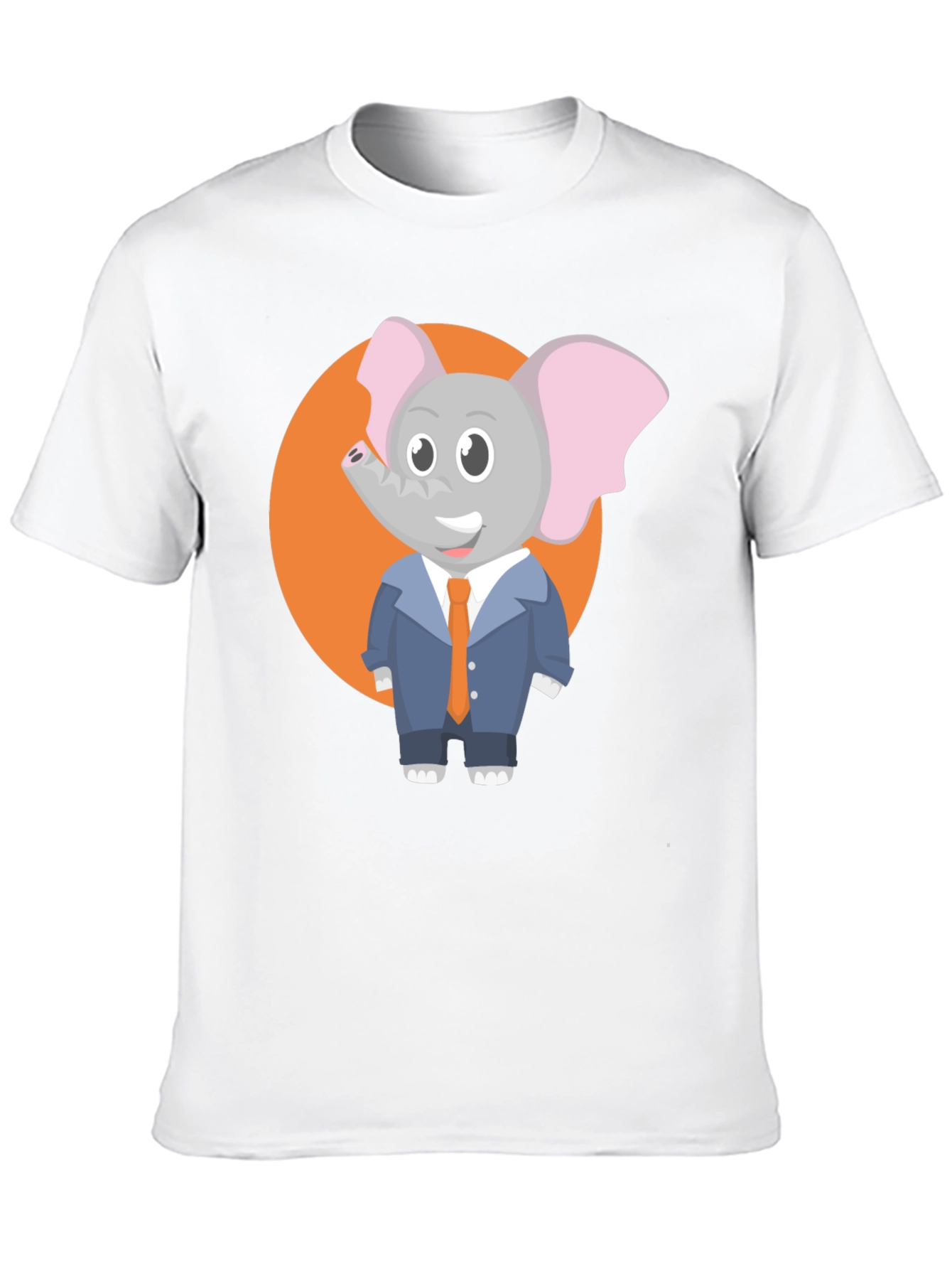 Elephant in Suit T-Shirt - Mens Graphic Tee
