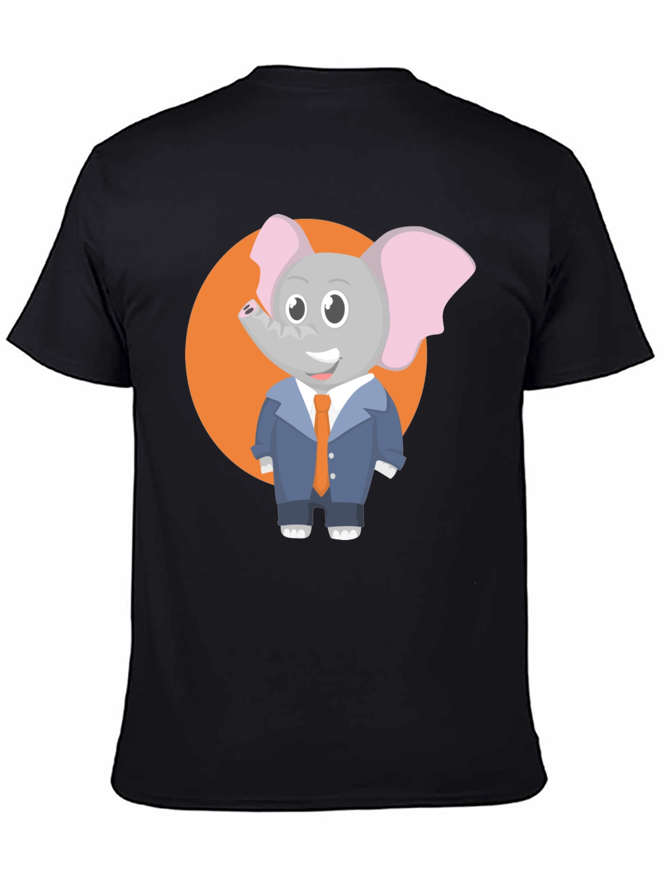 Elephant in Suit T-Shirt - Mens Graphic Tee