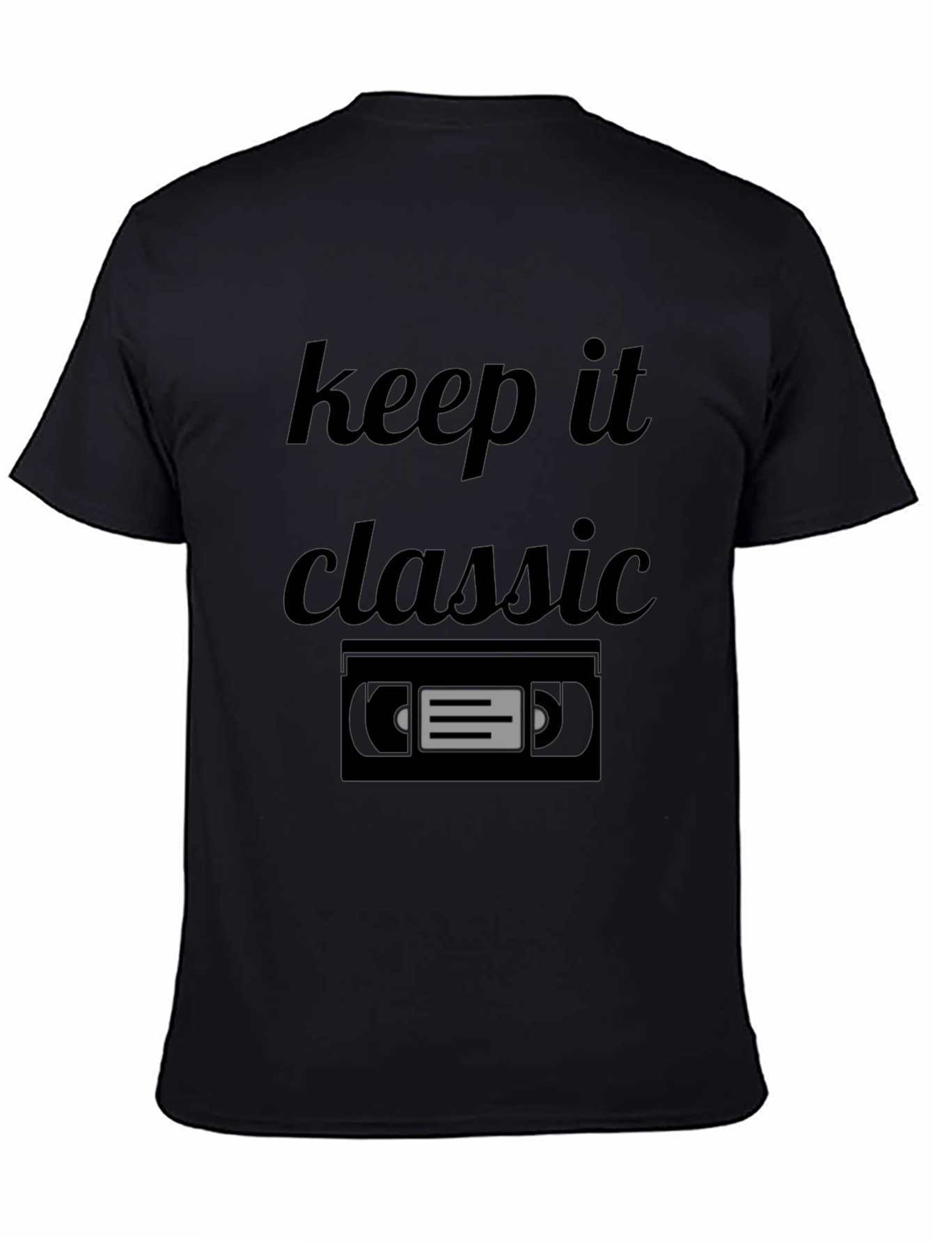 Keep It Classic Retro VHS Tape T-Shirt