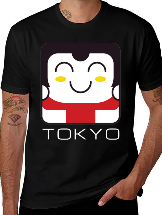 Tokyo Graphic Tee - Unique Anime Style Black T-Shirt