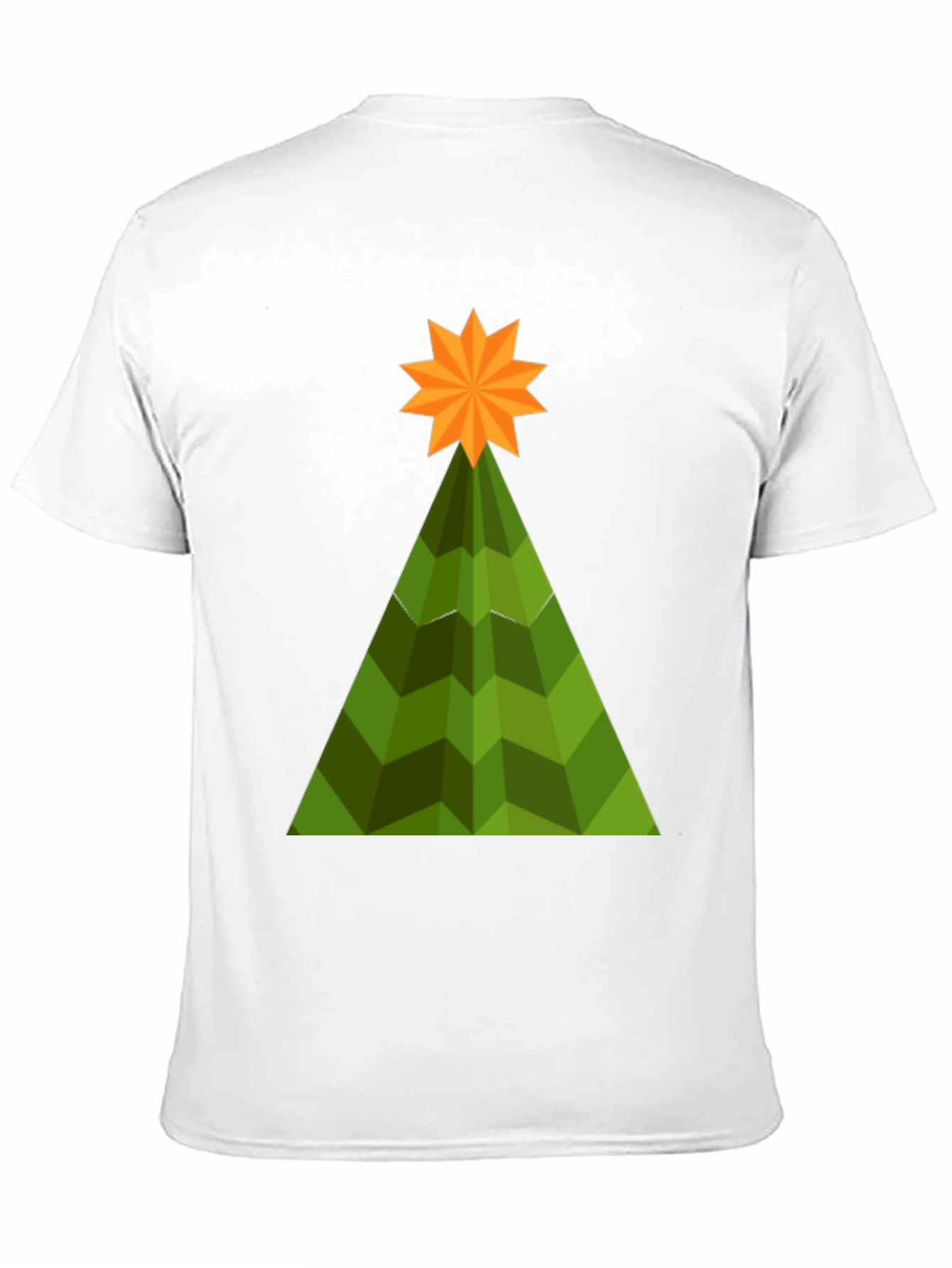 Geometric Christmas Tree T-Shirt