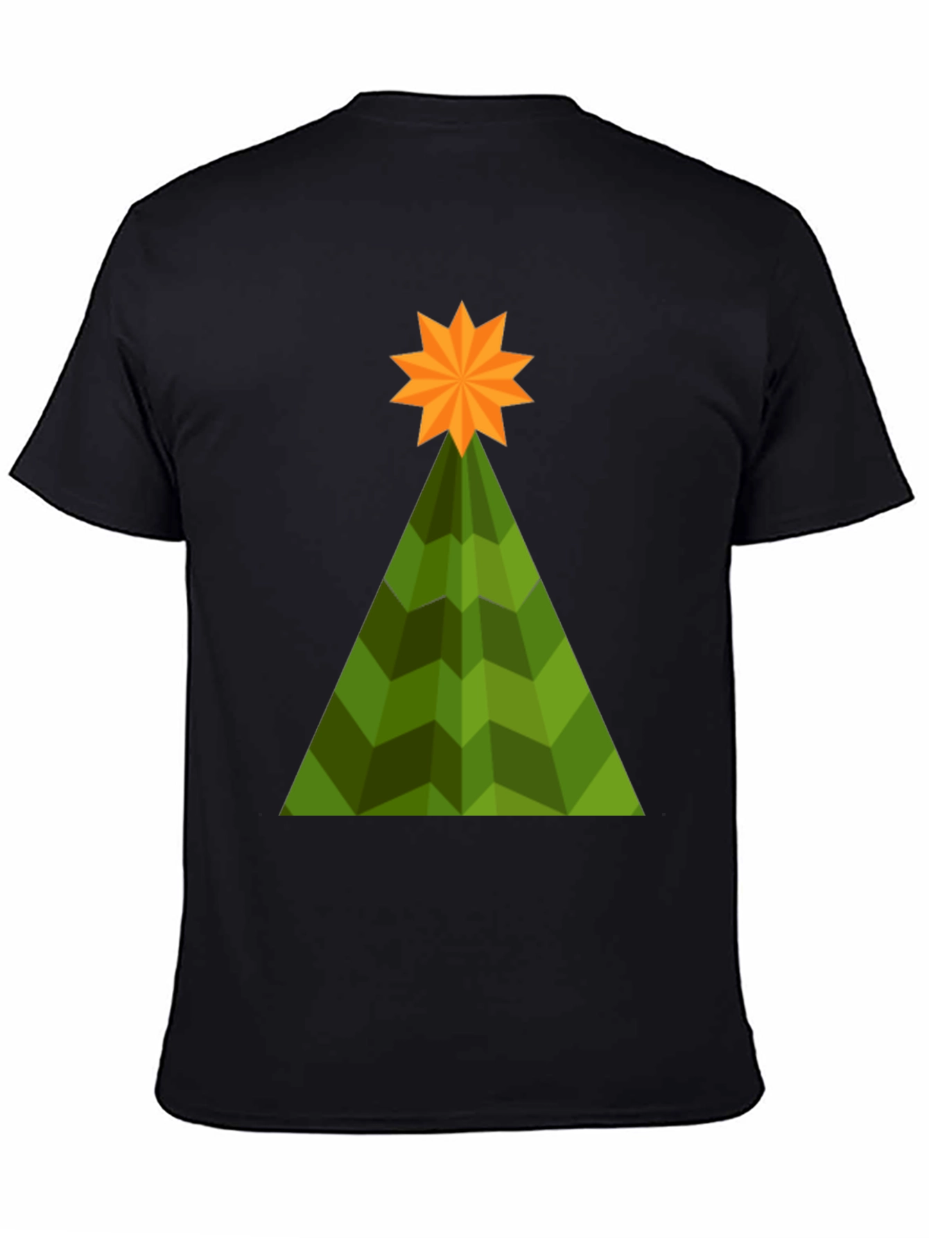 Geometric Christmas Tree T-Shirt