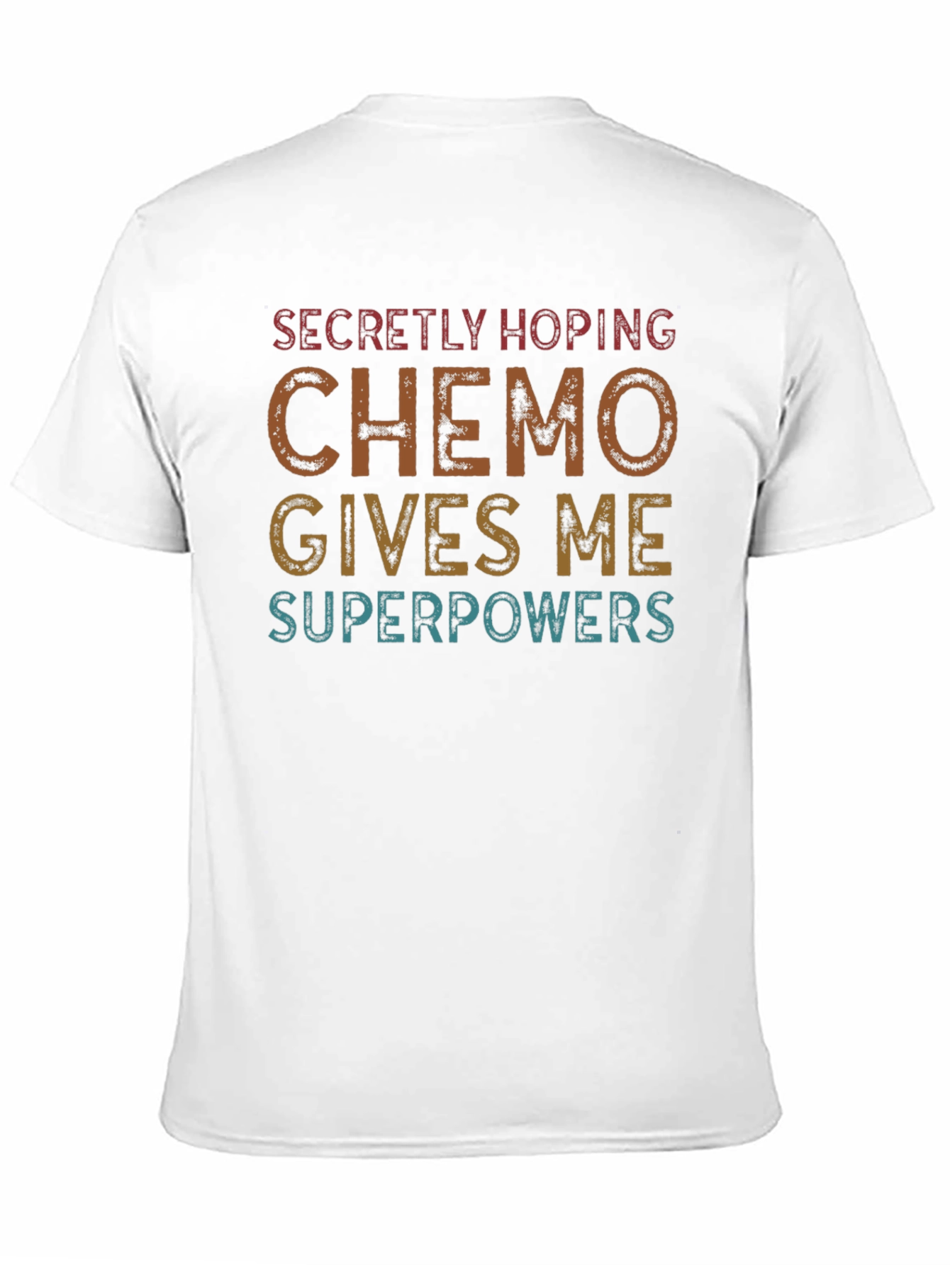 Chemo Superpowers T-Shirt - Hopeful Cancer Survivor Tee