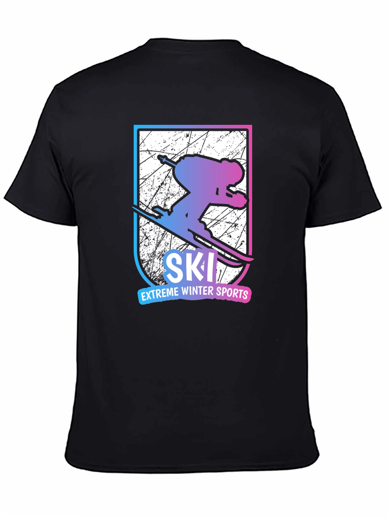 Extreme Winter Sports Ski T-Shirt