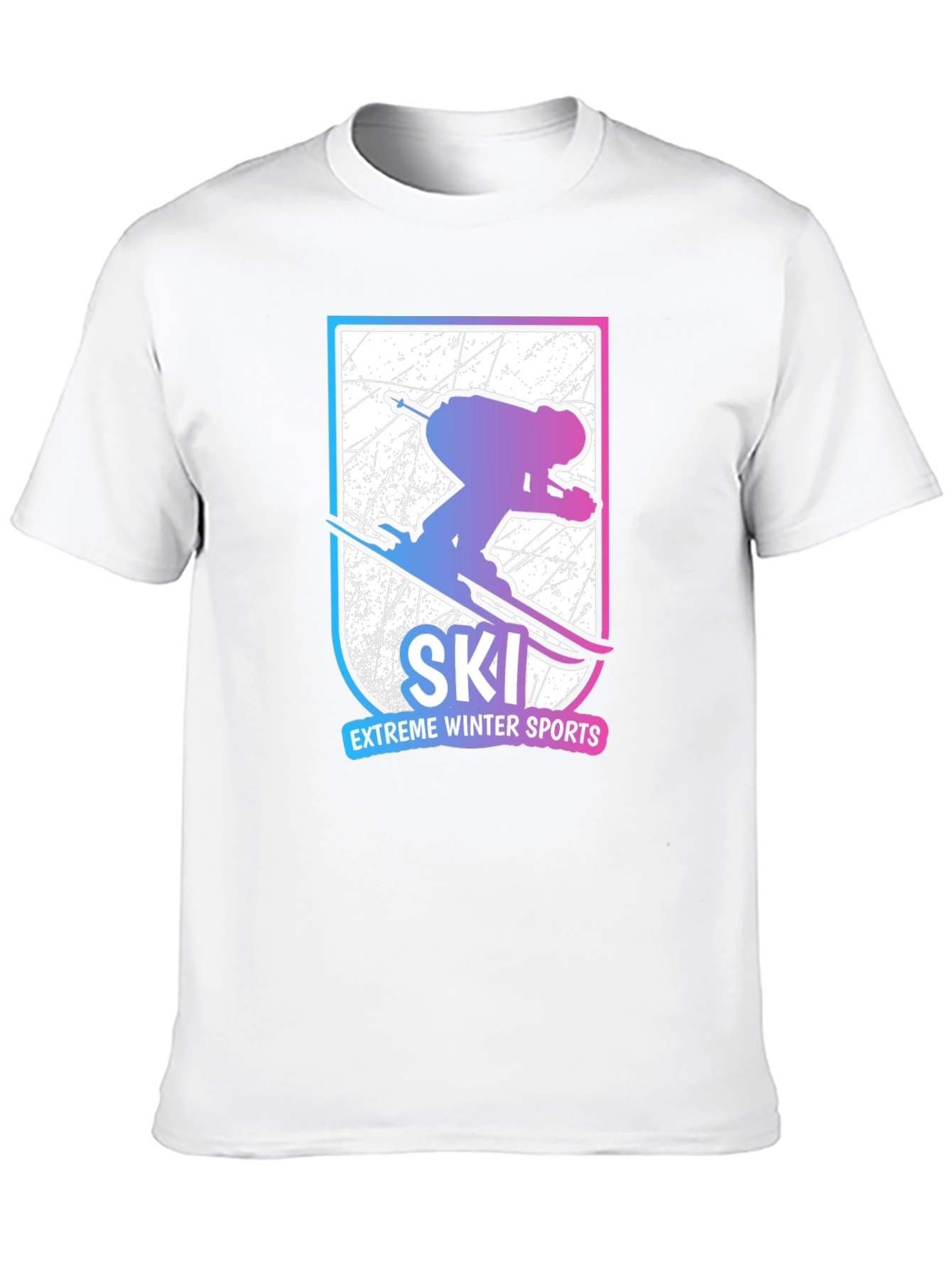 Extreme Winter Sports Ski T-Shirt