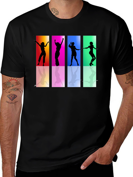 Retro Dance Silhouette T-Shirt