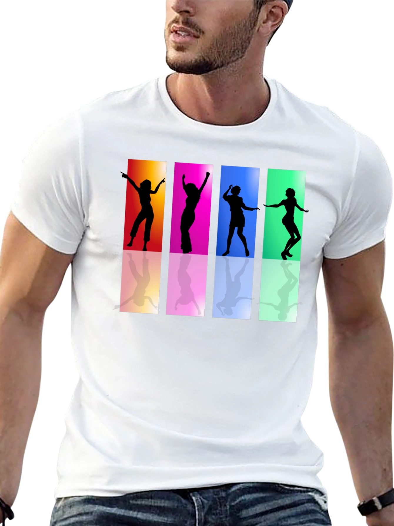 Retro Dance Silhouette T-Shirt