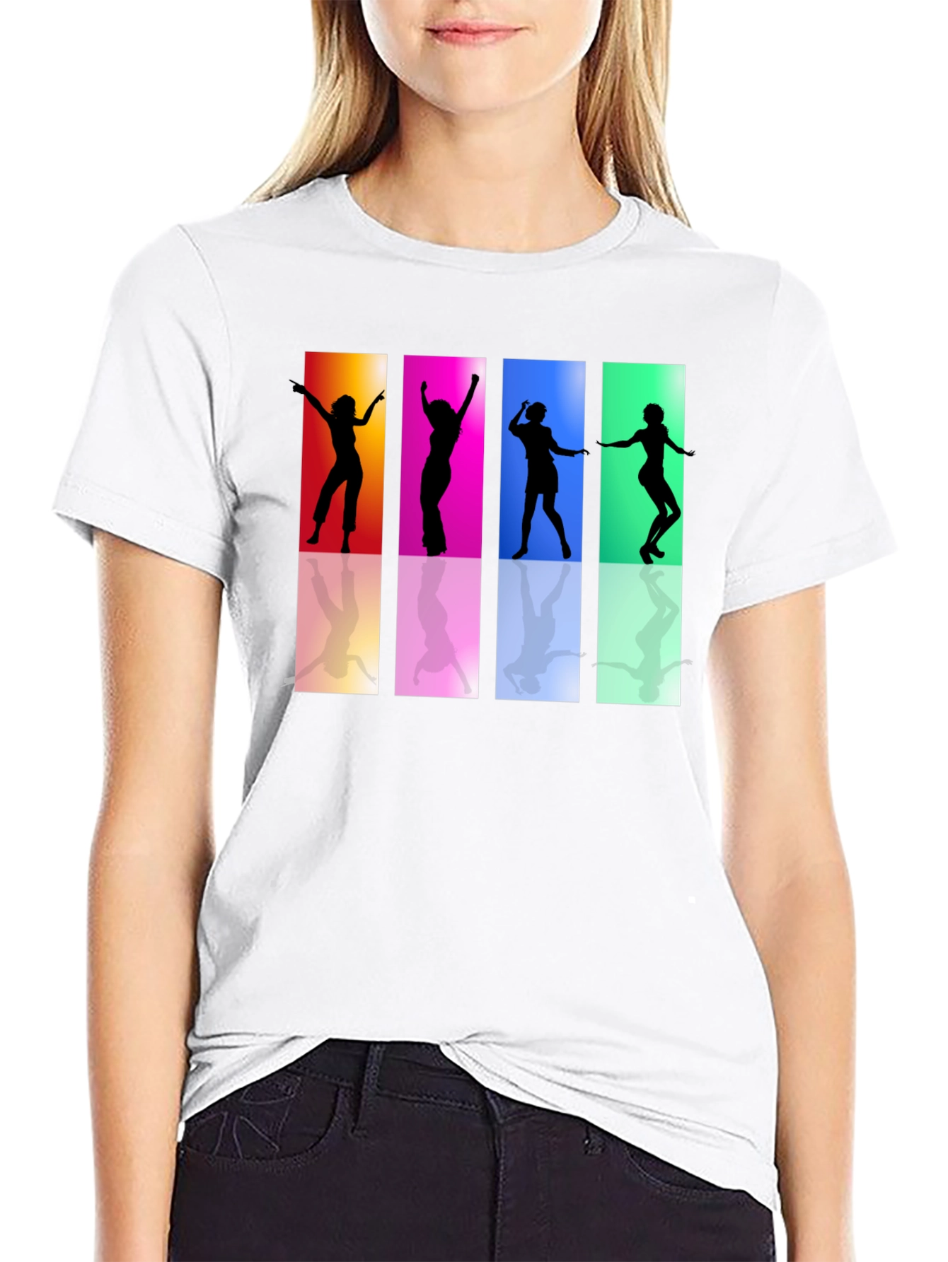 Retro Dance Silhouette T-Shirt