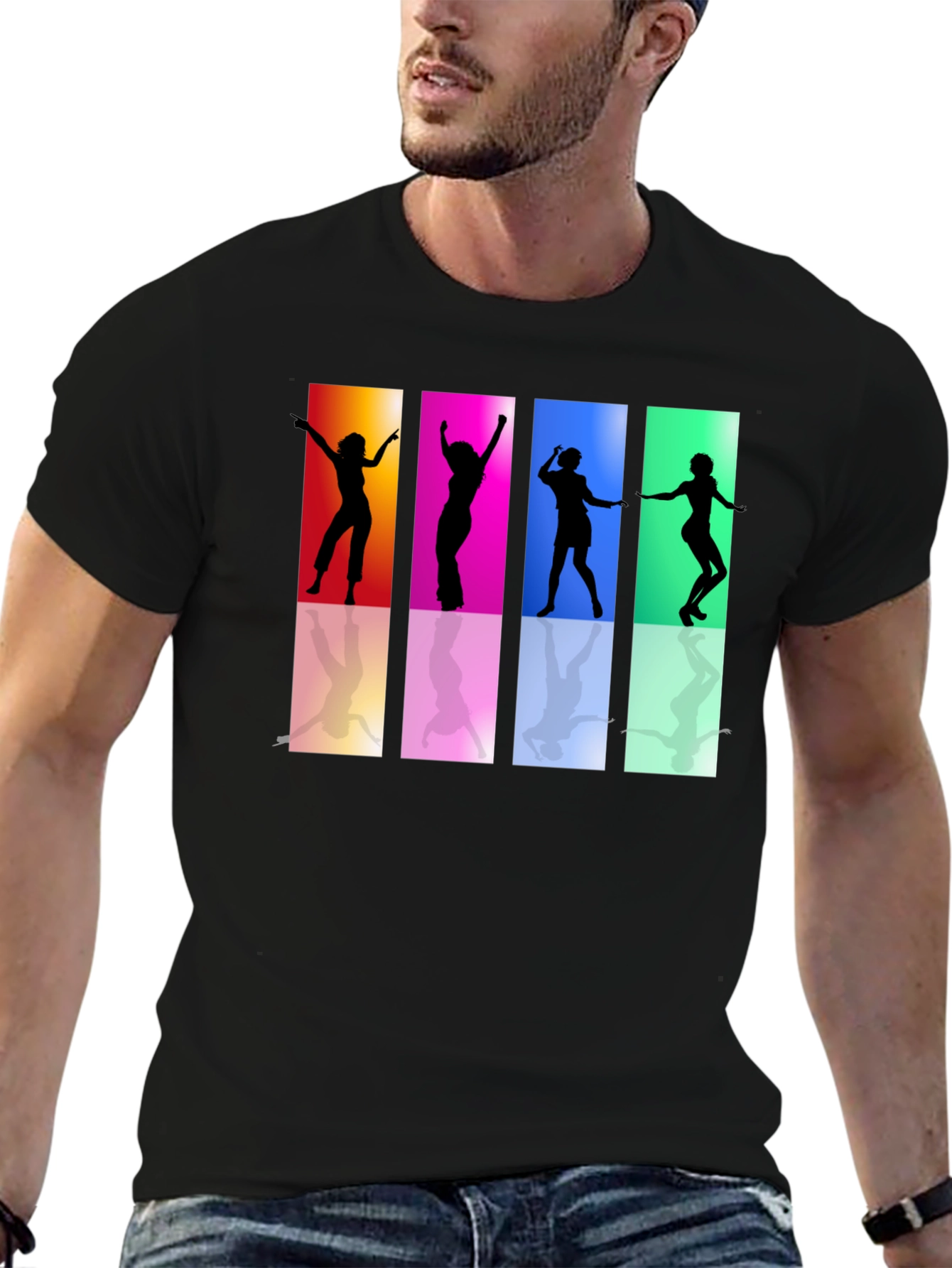 Retro Dance Silhouette T-Shirt