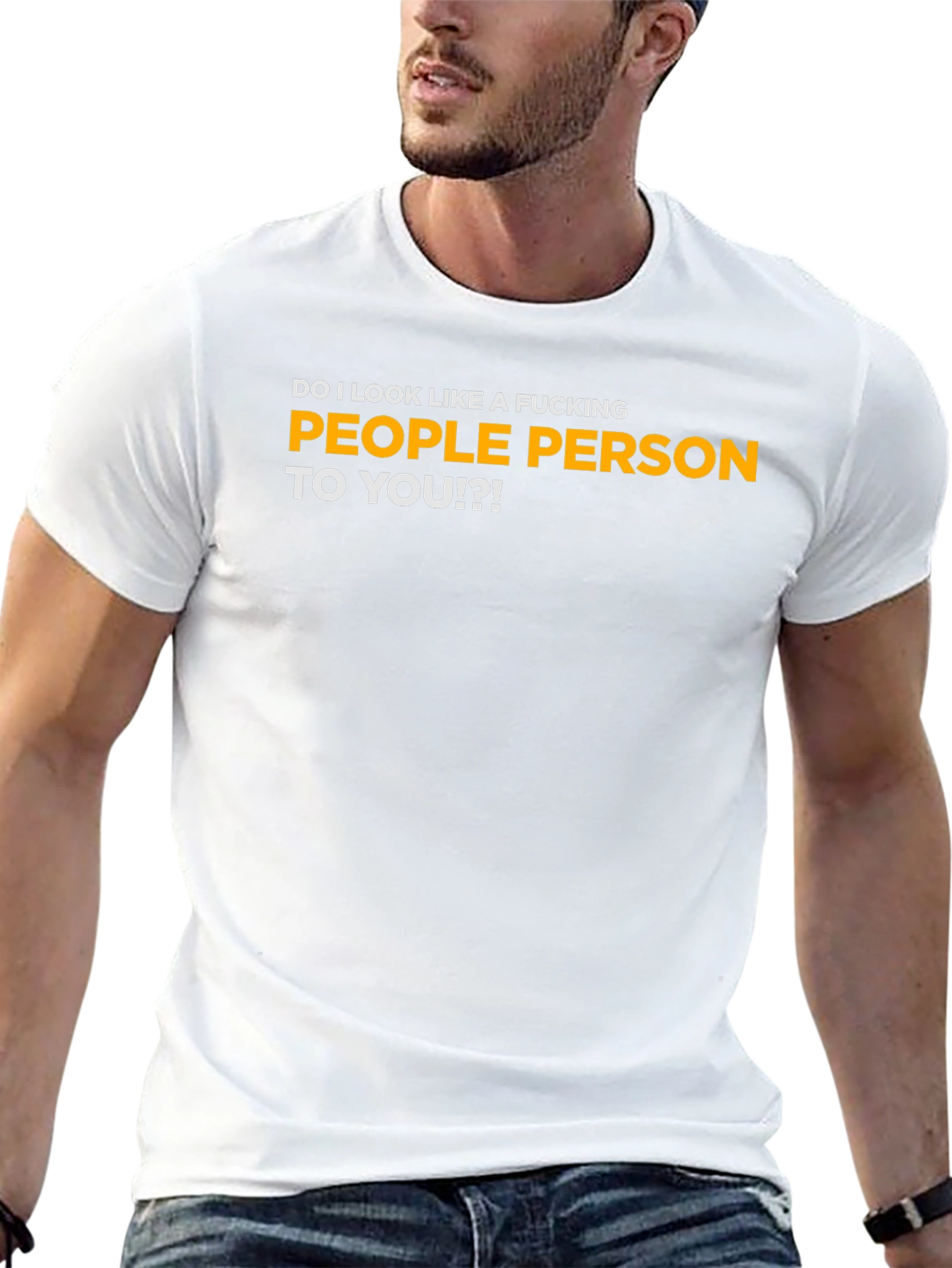 Funny Graphic T-Shirt - People Person Tee