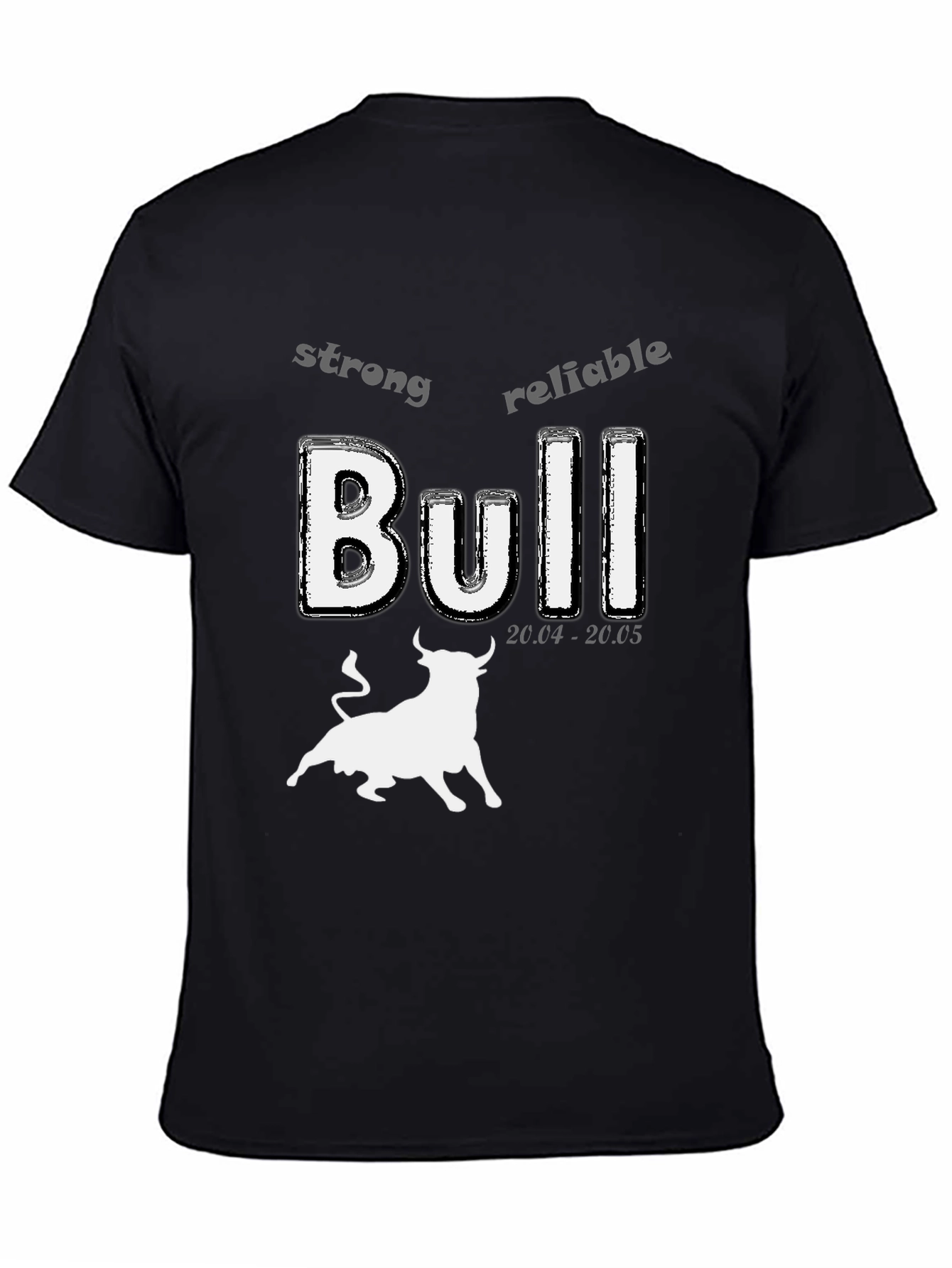 Bull Zodiac T-Shirt - Strong Reliable Design