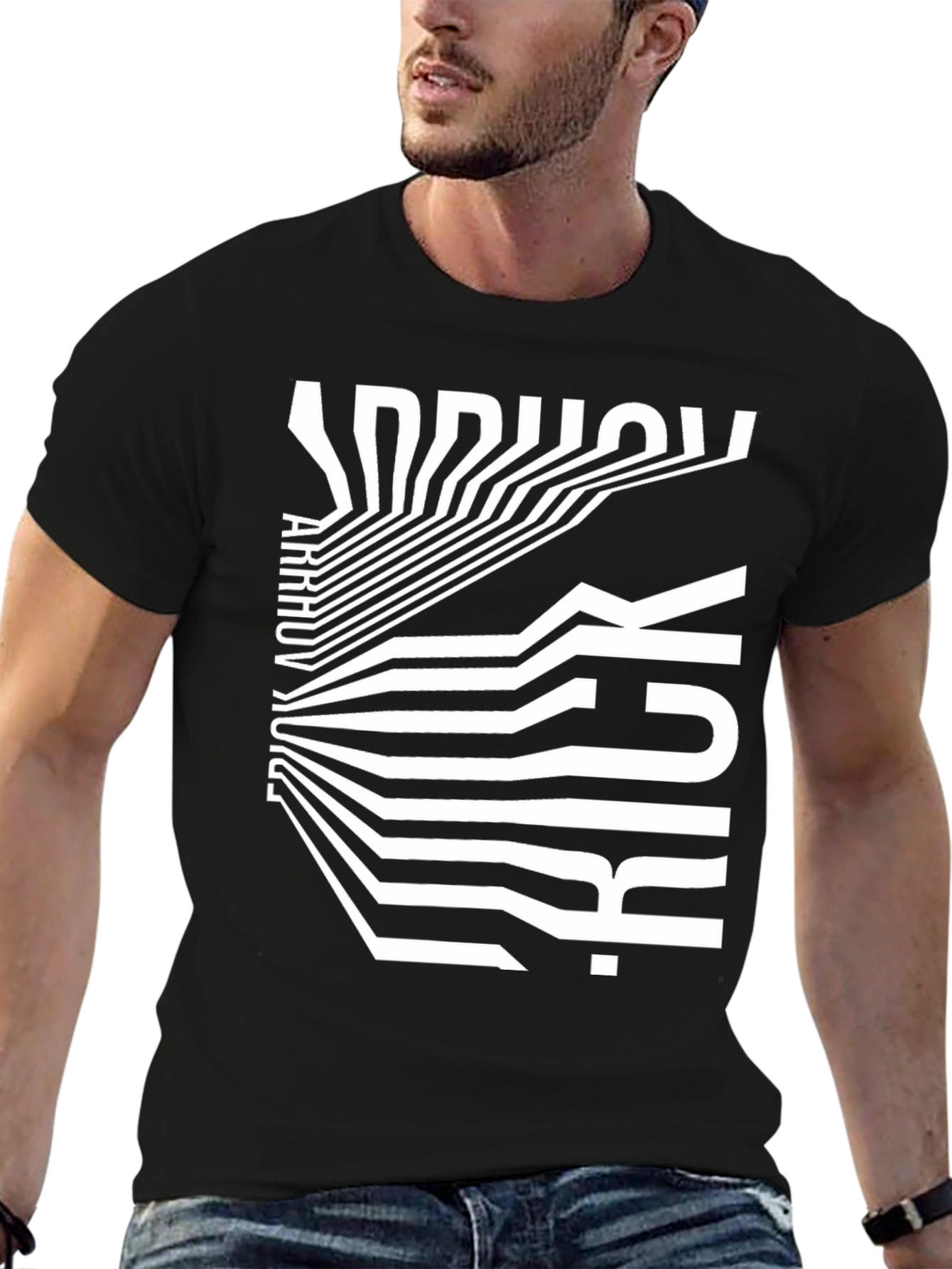 Optical Illusion Arrow Trunk T-Shirt